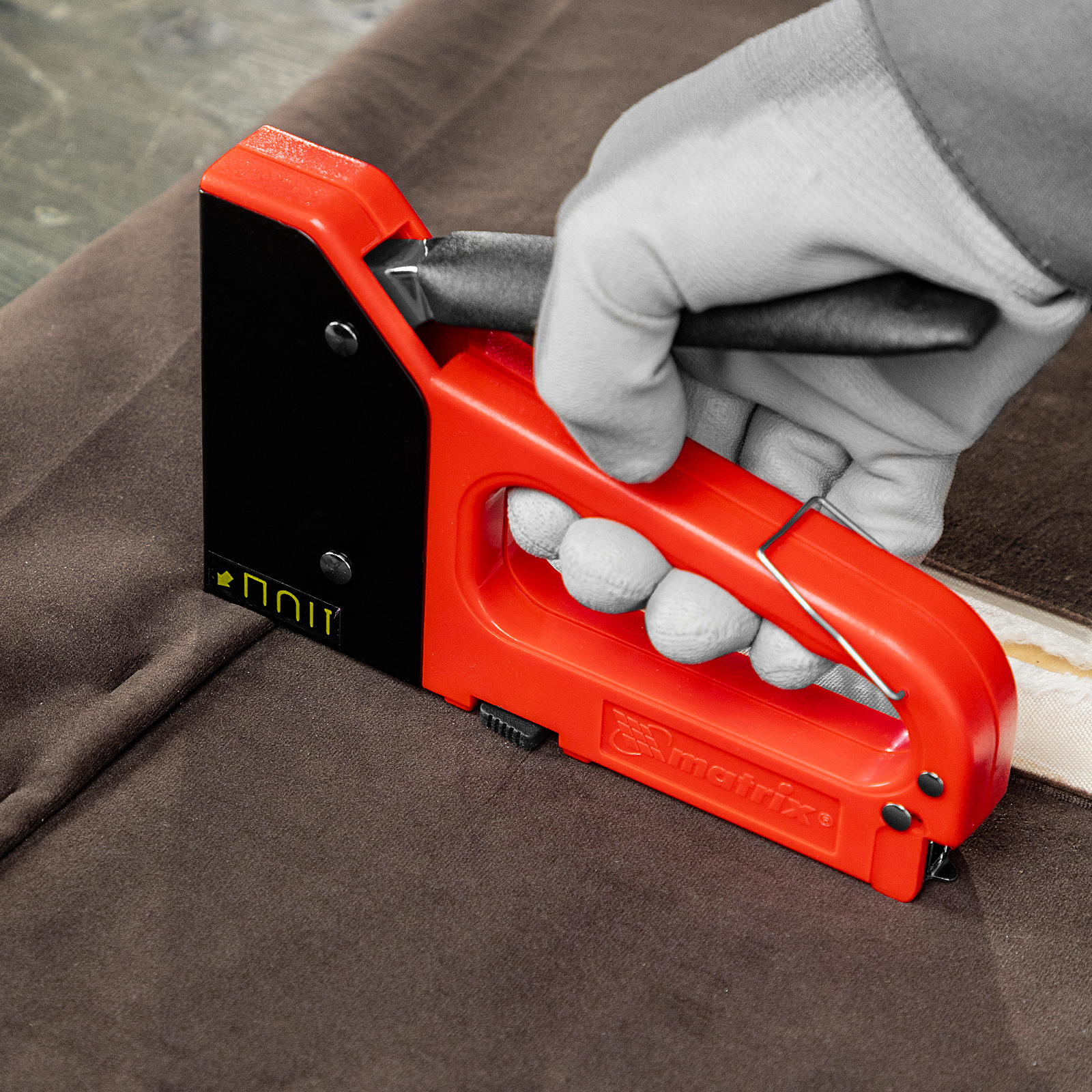 Скобы, 10 мм, для мебельного степлера, закаленные, тип 53, 1000 шт Matrix