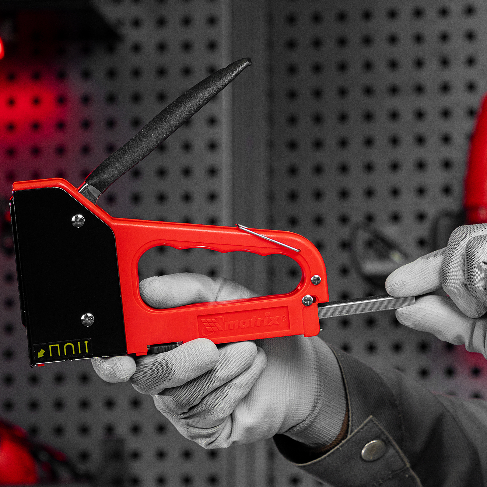 Скобы, 10 мм, для мебельного степлера, закаленные, тип 53, 1000 шт Matrix