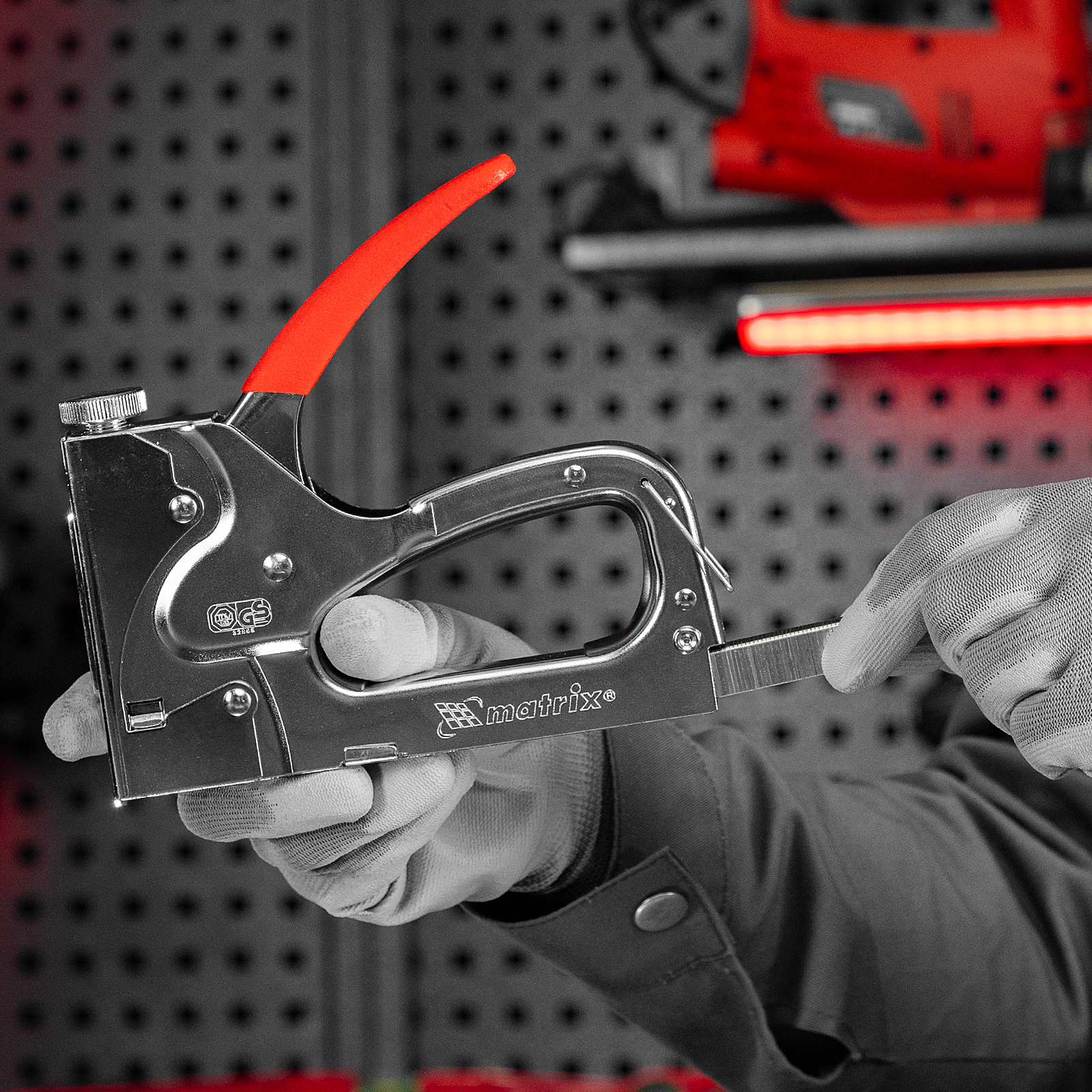 Скобы, 14 мм, для мебельного степлера, закаленные, тип 140, 1000 шт Matrix