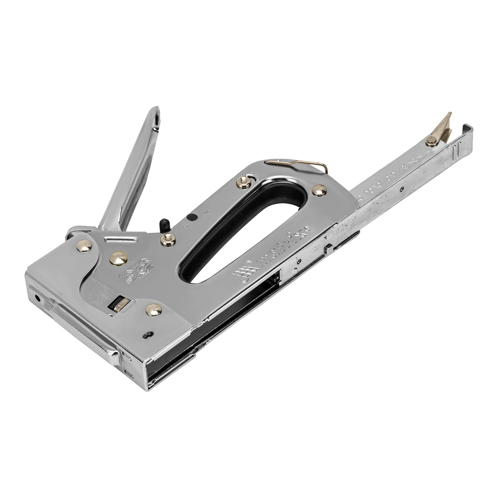 Степлер мебельный металлический регулируемый, тип скобы 53, 6-14 мм Matrix Professional