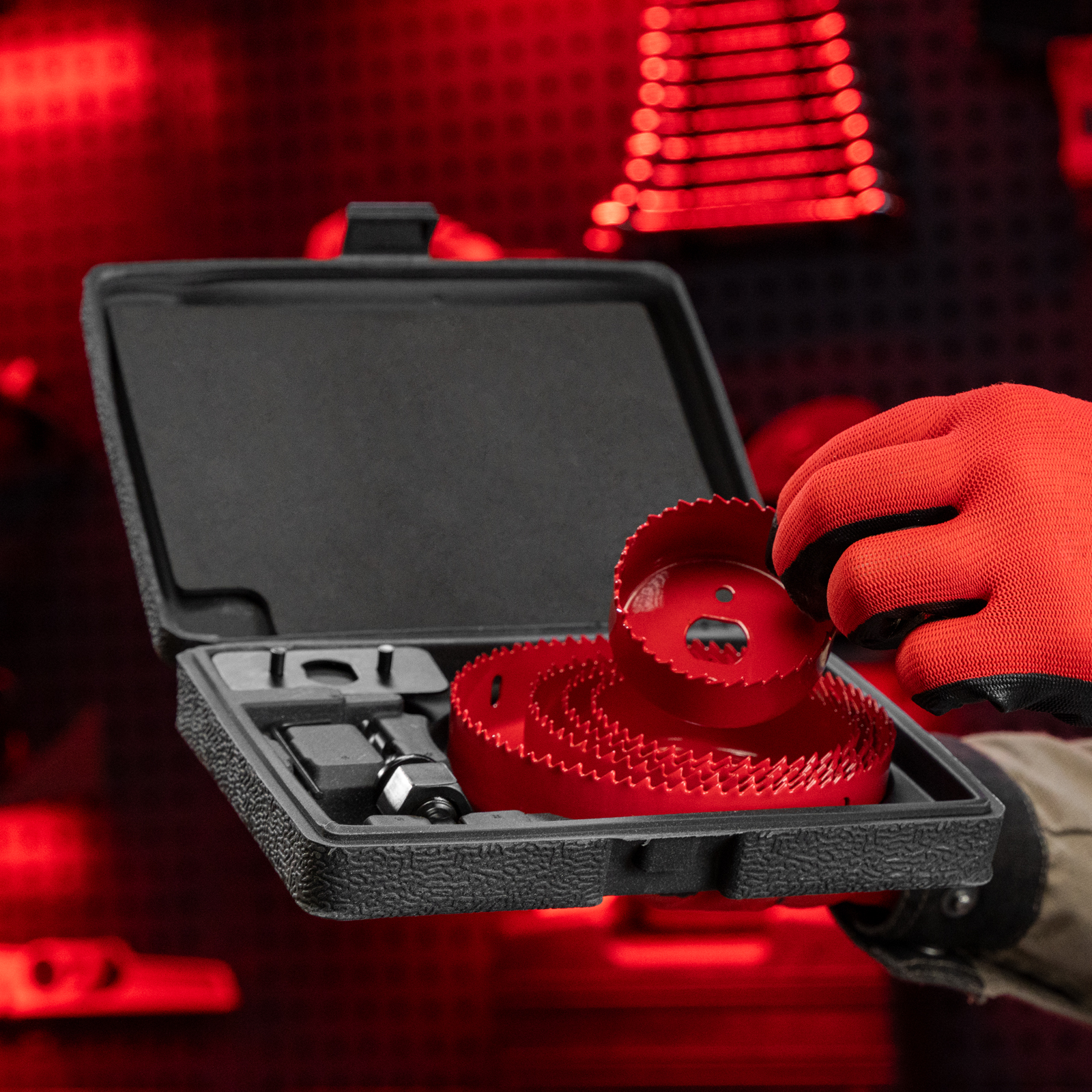 Набор кольцевых пил по дереву, 64-127 мм, 8 предметов Matrix