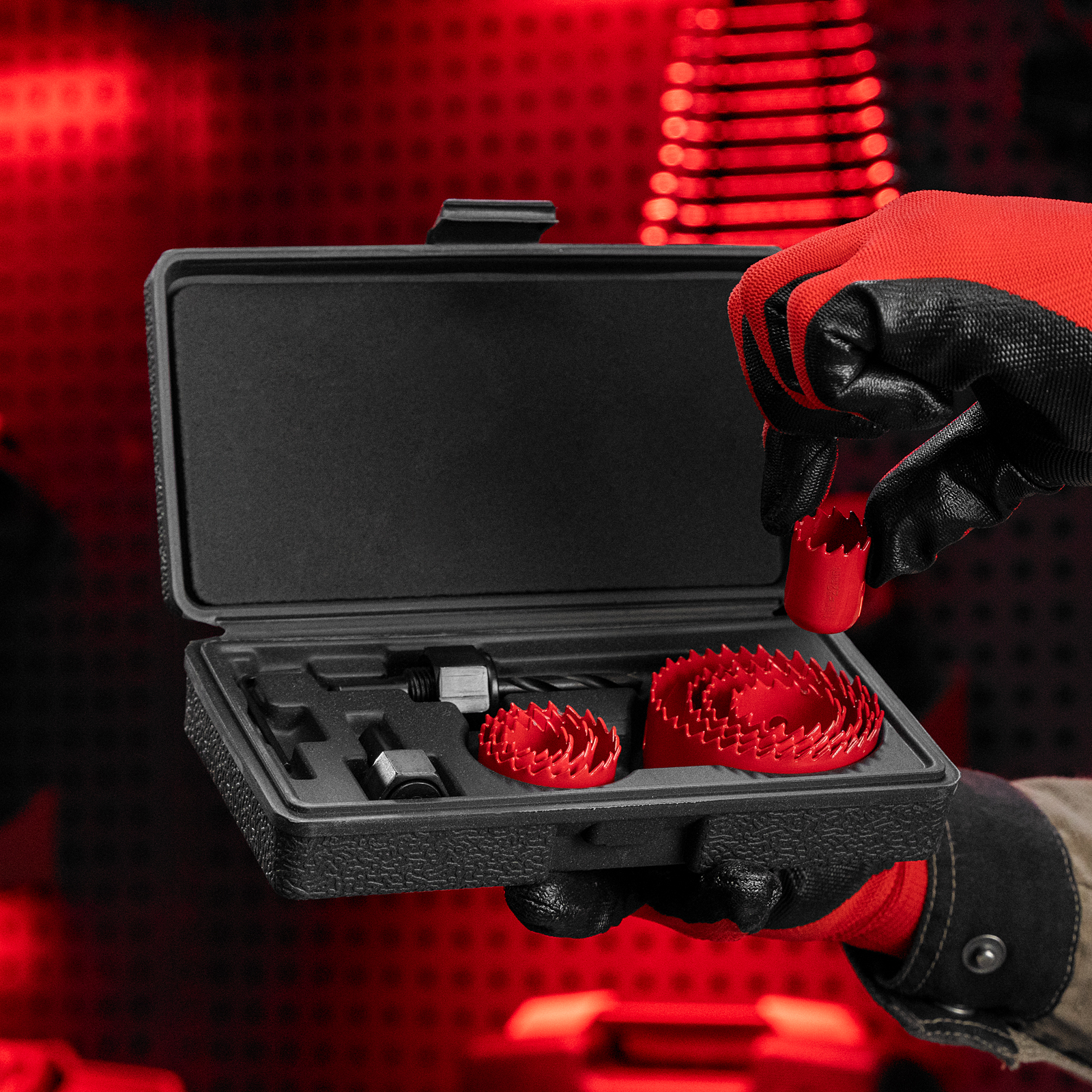 Набор кольцевых пил по дереву, 19-64 мм, 11 предметов Matrix