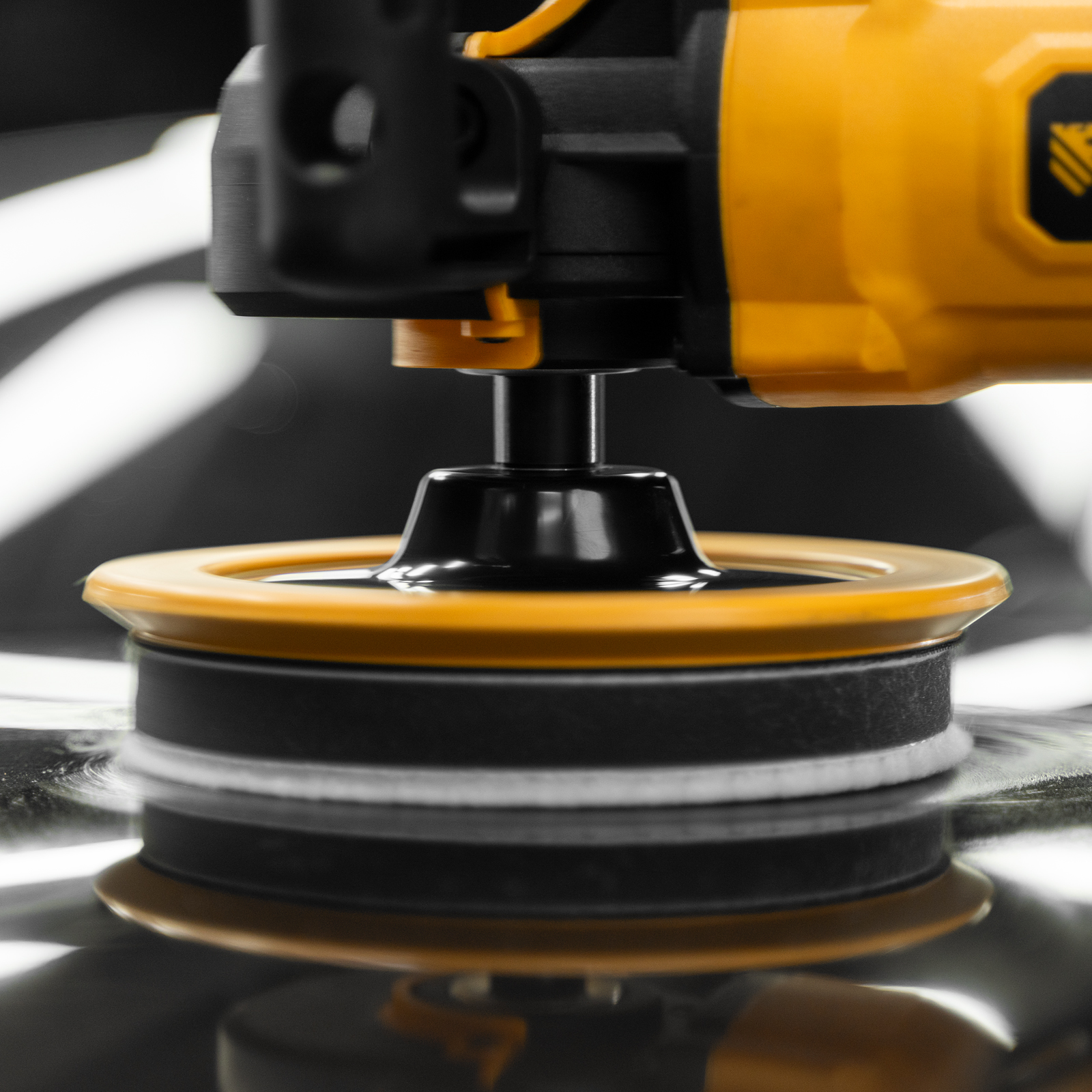 Насадка полировальная "под липучку", 150 мм, короткая плетеная шерстяная нить Matrix