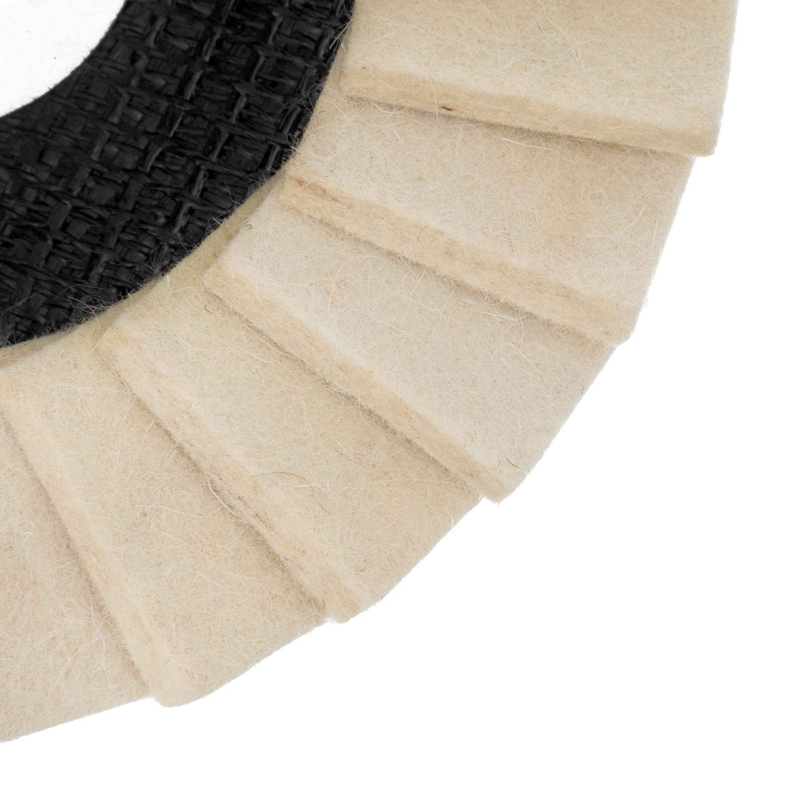 Круг полировальный лепестковый из натурального войлока 125 х 22.2 мм Matrix