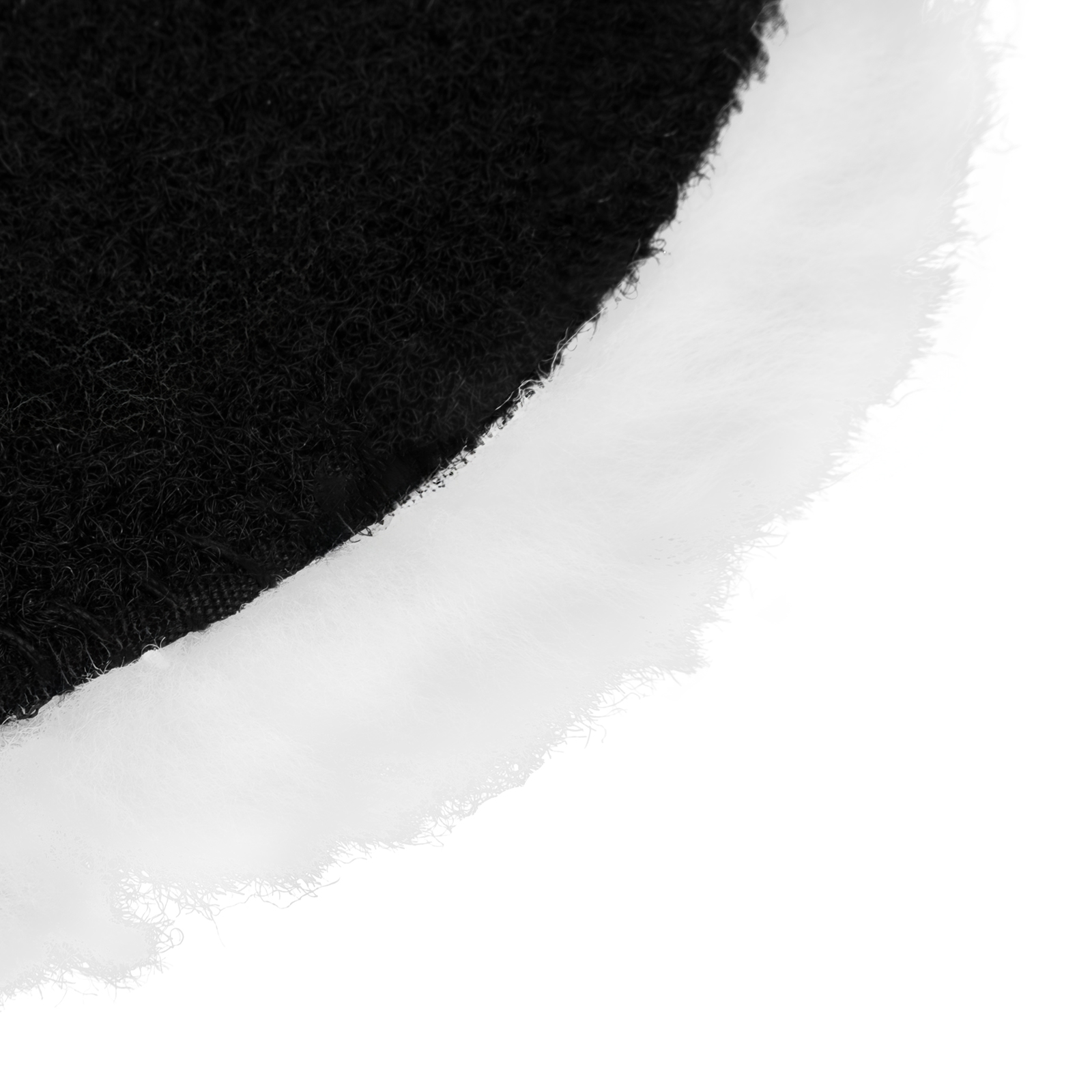 Насадка полировальная "под липучку", 125 мм, натуральная шерсть Matrix