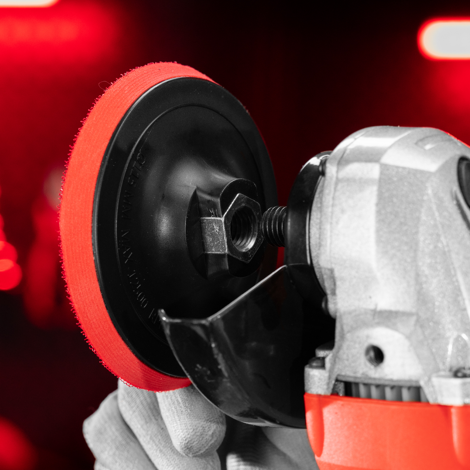 Насадка для дрели и УШМ с липучкой, 115 мм Matrix