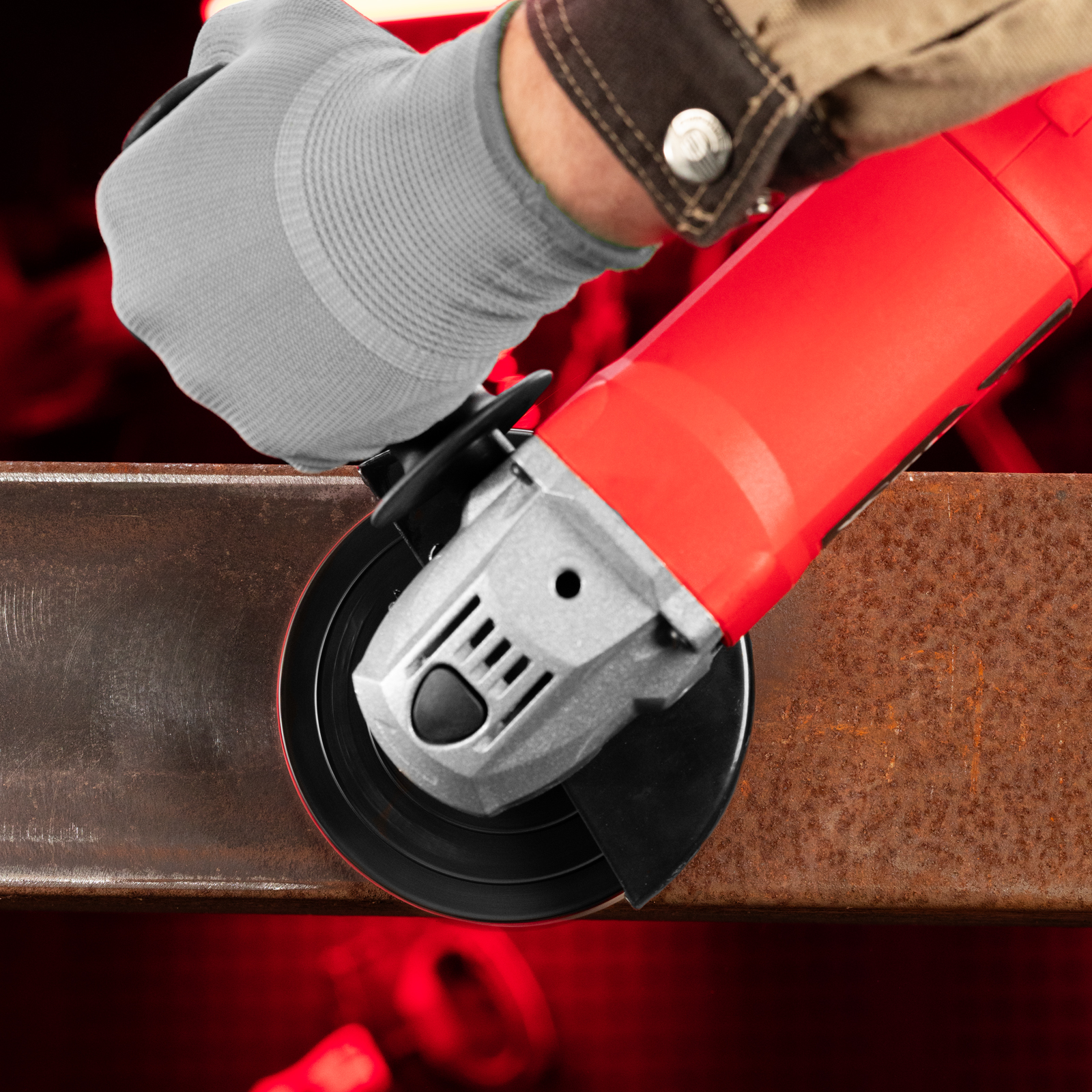 Насадка для дрели и УШМ с липучкой, 125 мм, твердая Matrix