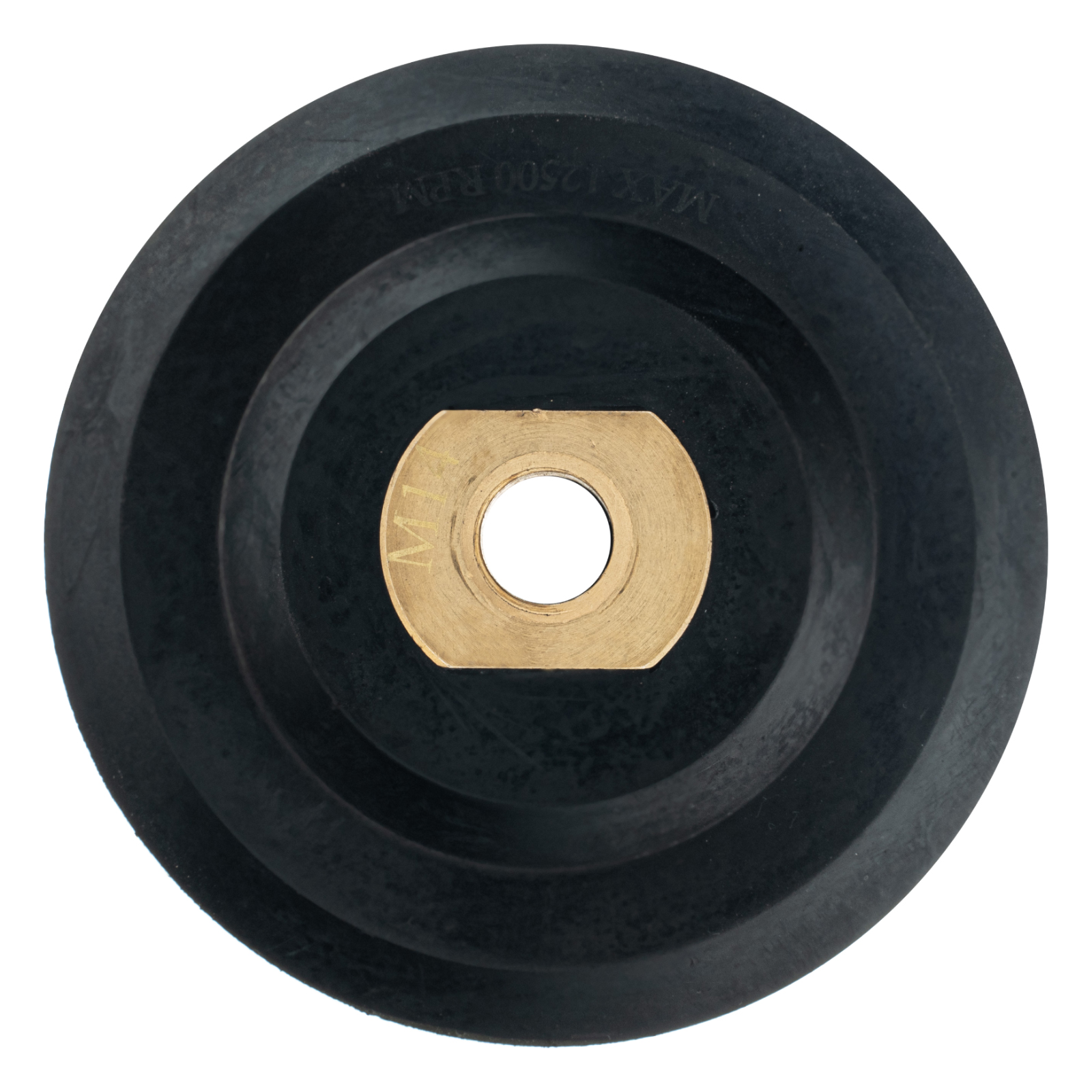 Насадка резиновая для АГШК с липучкой, 100 мм, посадка M14 Matrix