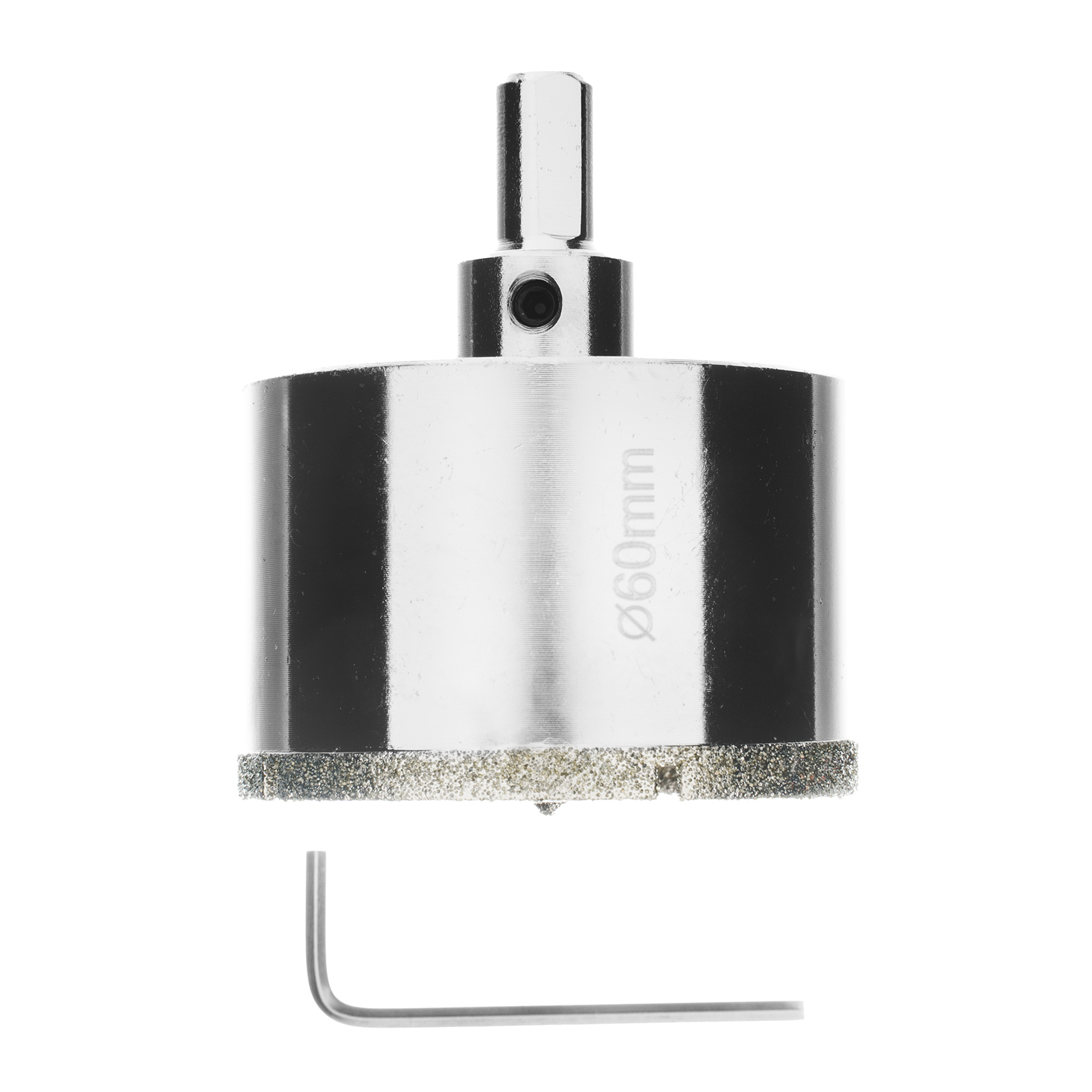 Сверло алмазное по керамограниту, 60 х 67 мм, трехгранный хвостовик Matrix