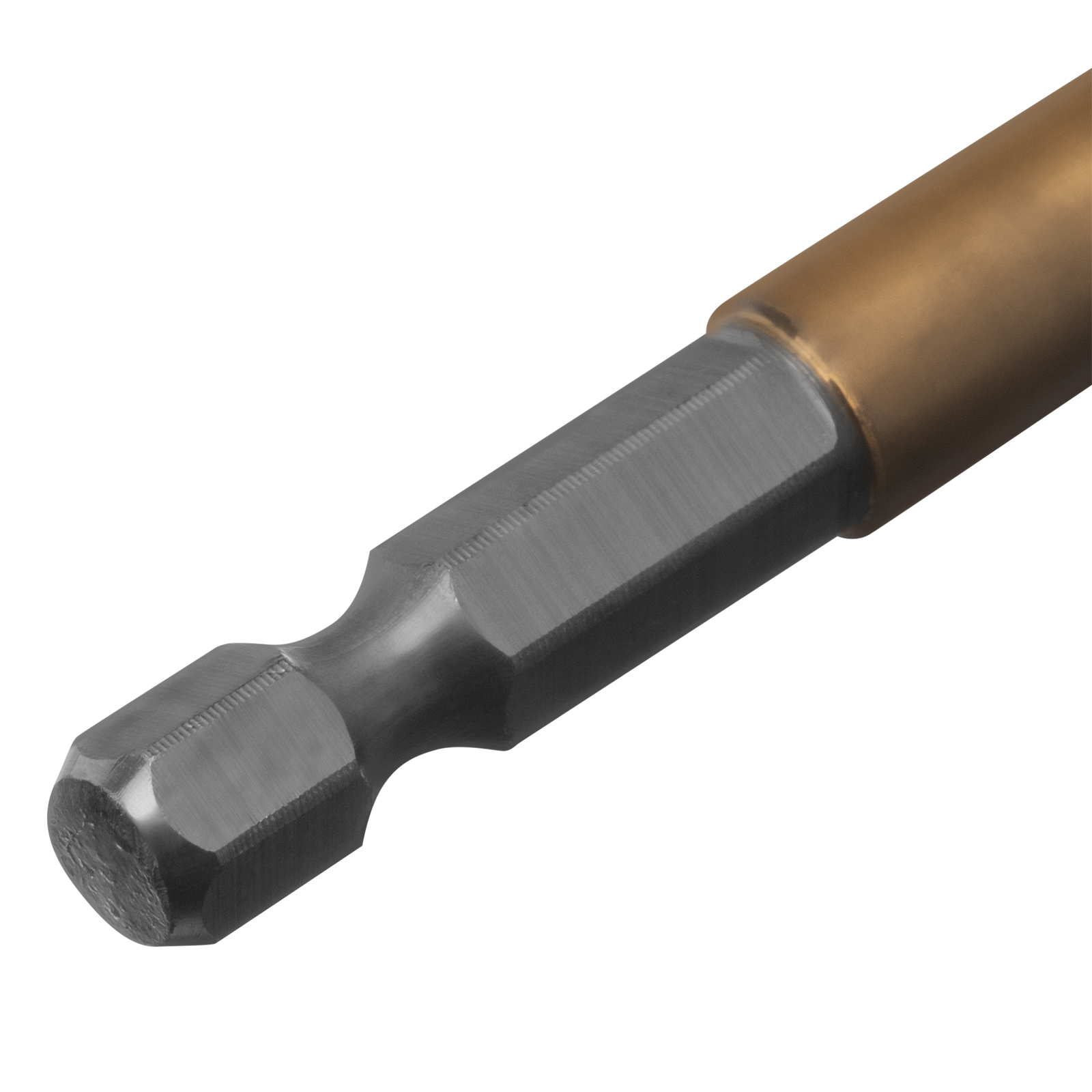 Сверло по металлу, 8 мм, HSS, нитридтитановое покрытие, шестигранный хвостовик Matrix