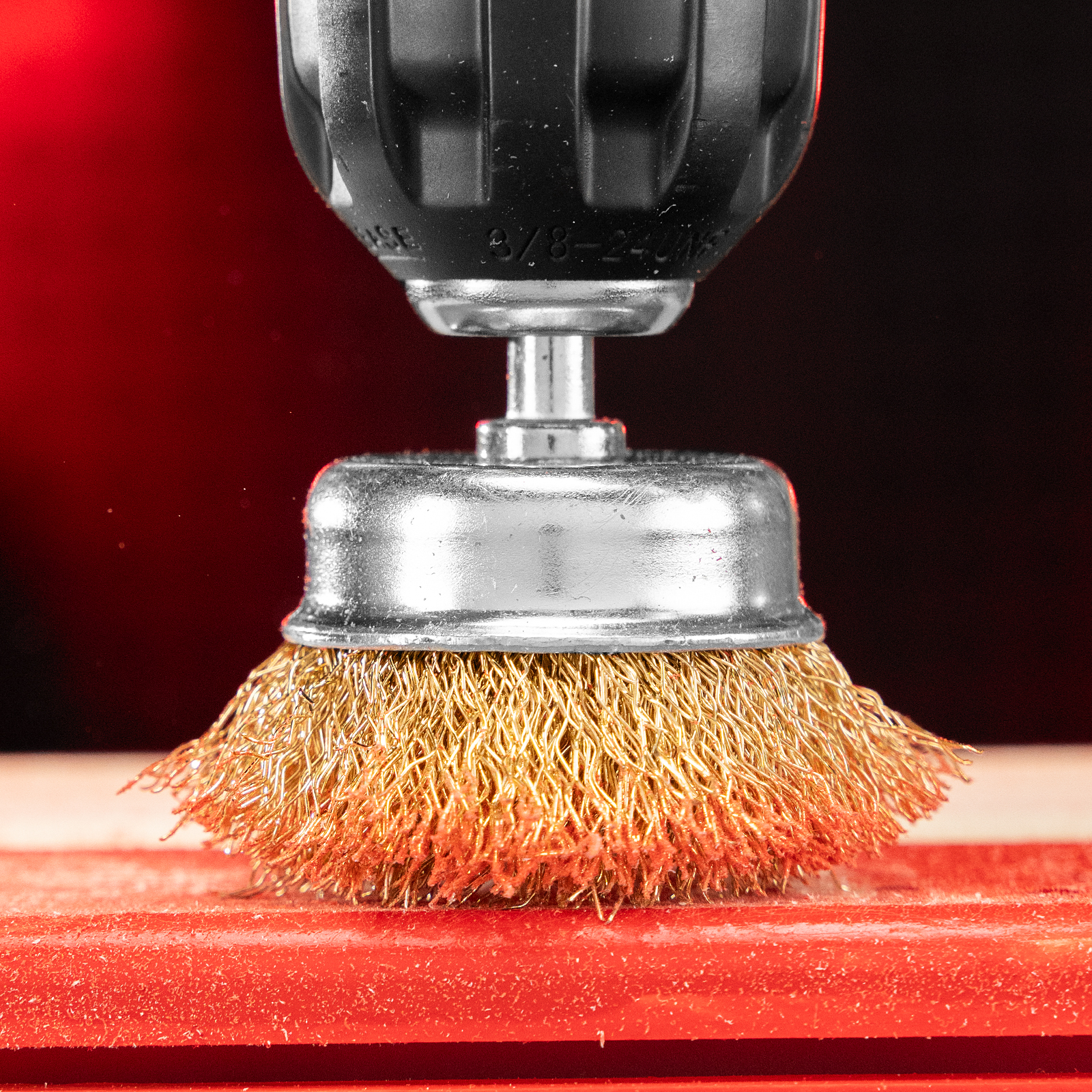 Набор щеток для дрели, 3 шт, 1 плоская, 50 мм, 2 "чашки", 25-50 мм, со шпильками Matrix