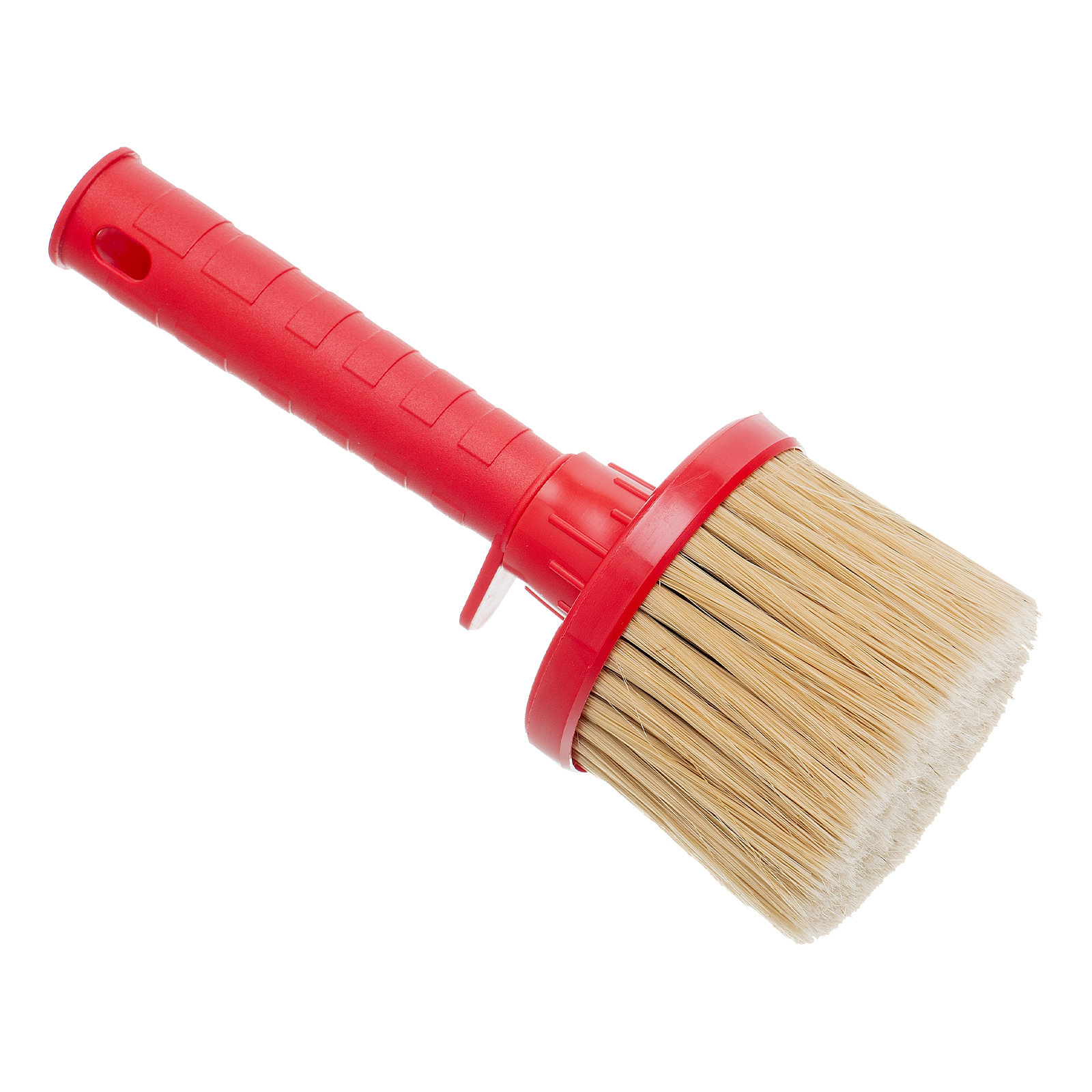 Кисть маховая, КМ 80, натуральная щетина, пластиковый корпус, пластиковая ручка Matrix