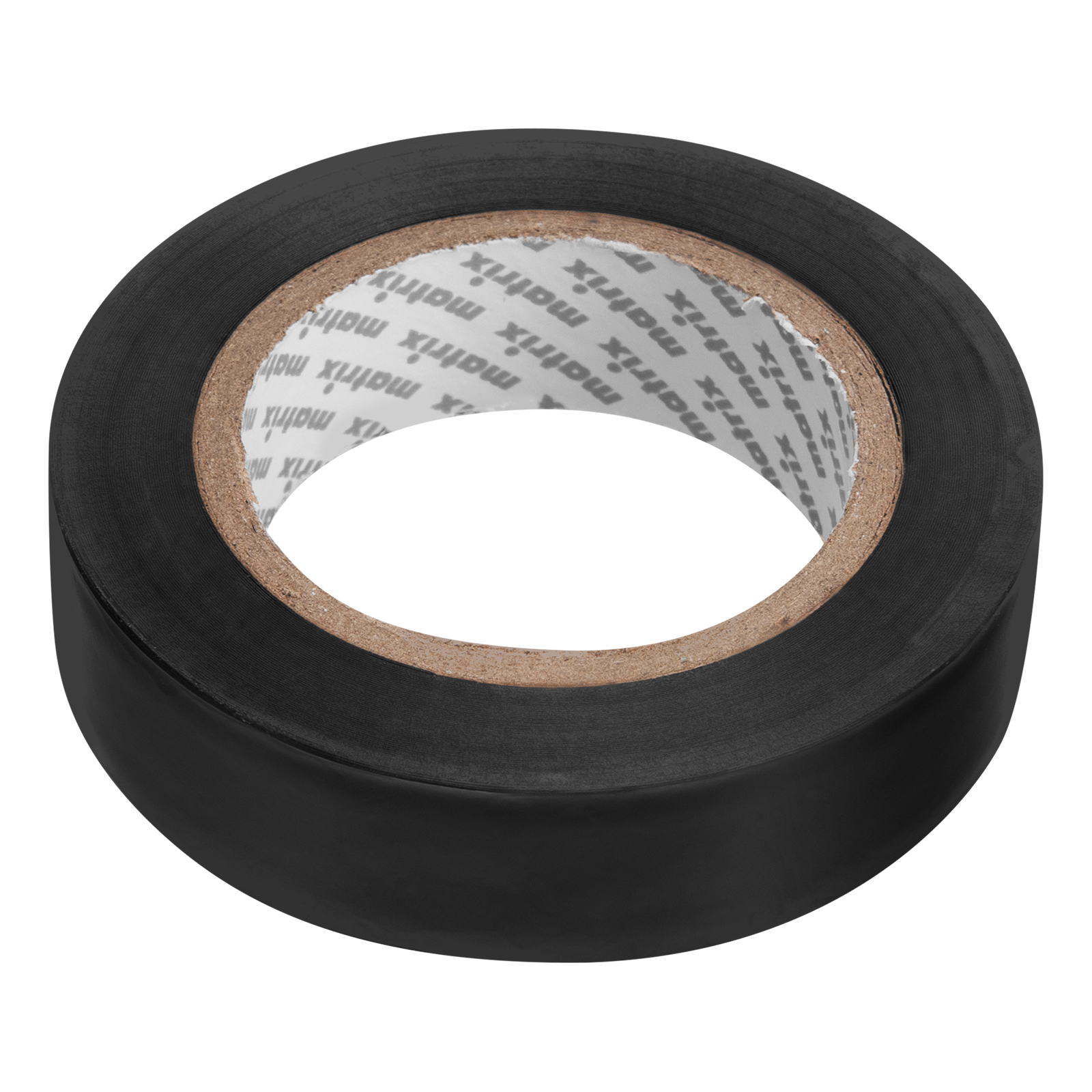 Изолента ПВХ, 15 мм х 10 м, черная, 150 мкм Matrix