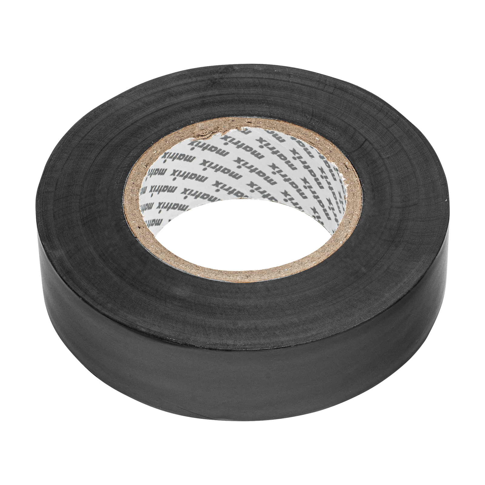 Изолента ПВХ, 19 мм х 20 м, черная, 150 мкм Matrix