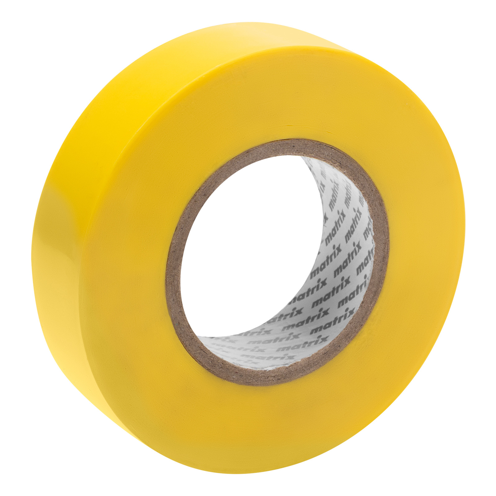 Изолента ПВХ, 19 мм х 20 м, желтая, 150 мкм Matrix