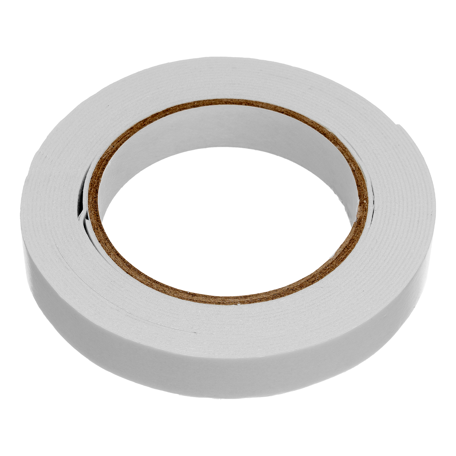 Лента клейкая на вспененной основе, двусторонняя белая 25 мм х 5 м Matrix