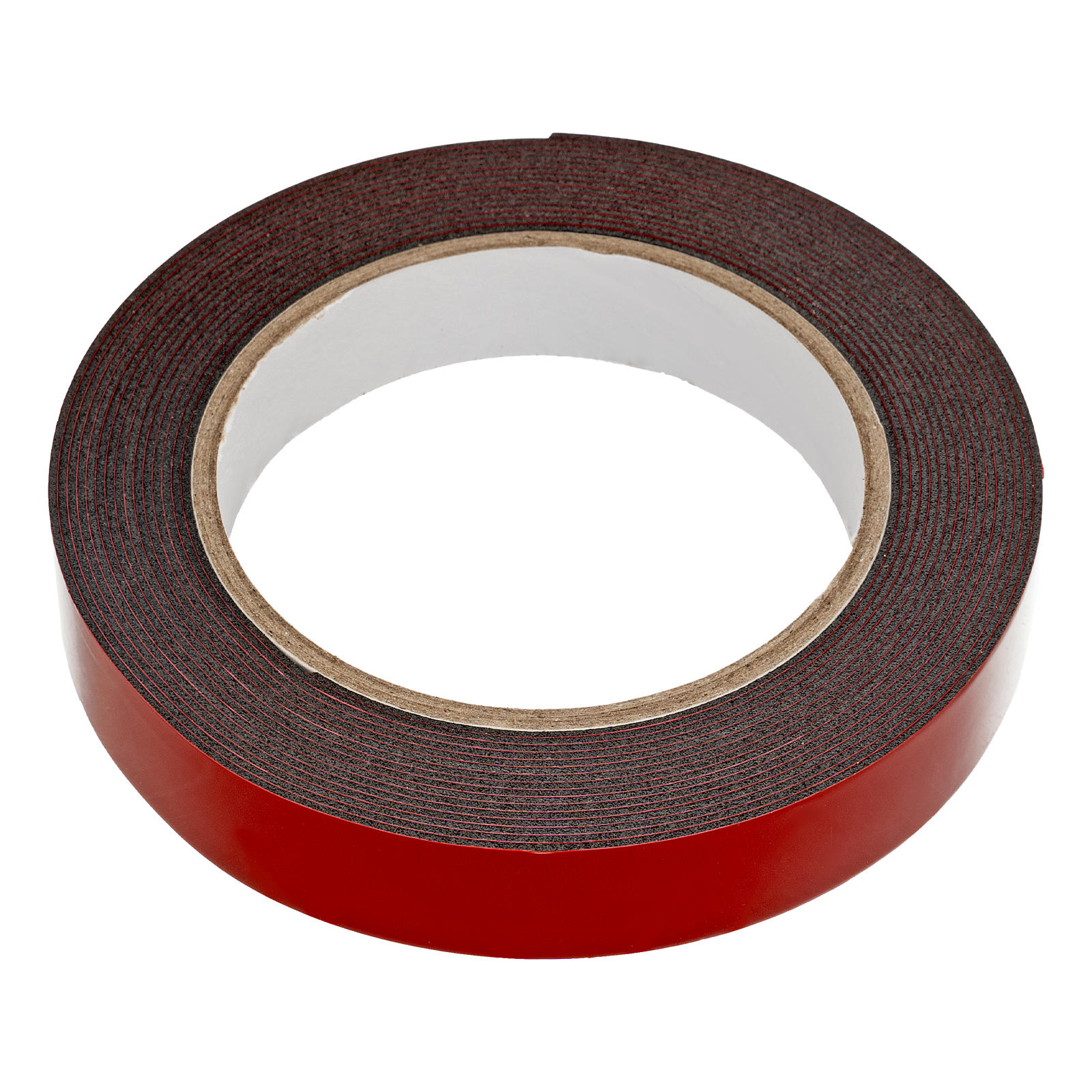 Лента клейкая на вспененной основе усиленная, двусторонняя, черная, 19 мм х 5 м Matrix