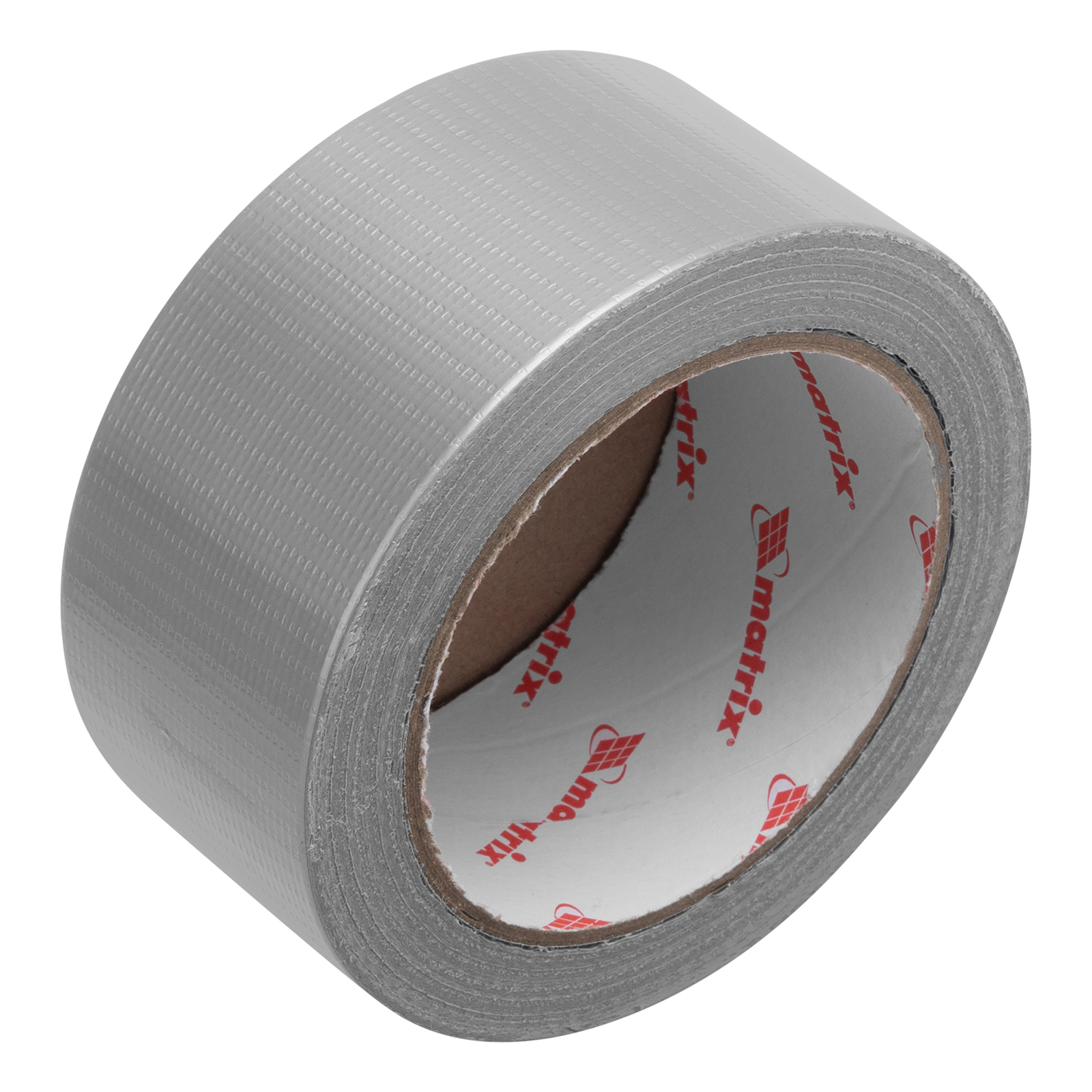 Лента армированная, влагостойкая, 48 мм х 25 м, серебристая Matrix