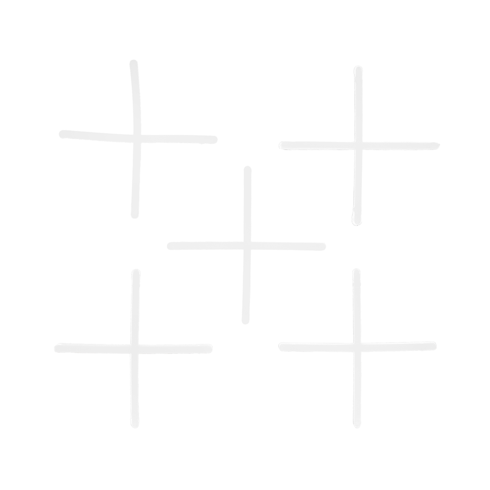 Крестики, 1.0 мм, для кладки плитки, 100 шт Matrix