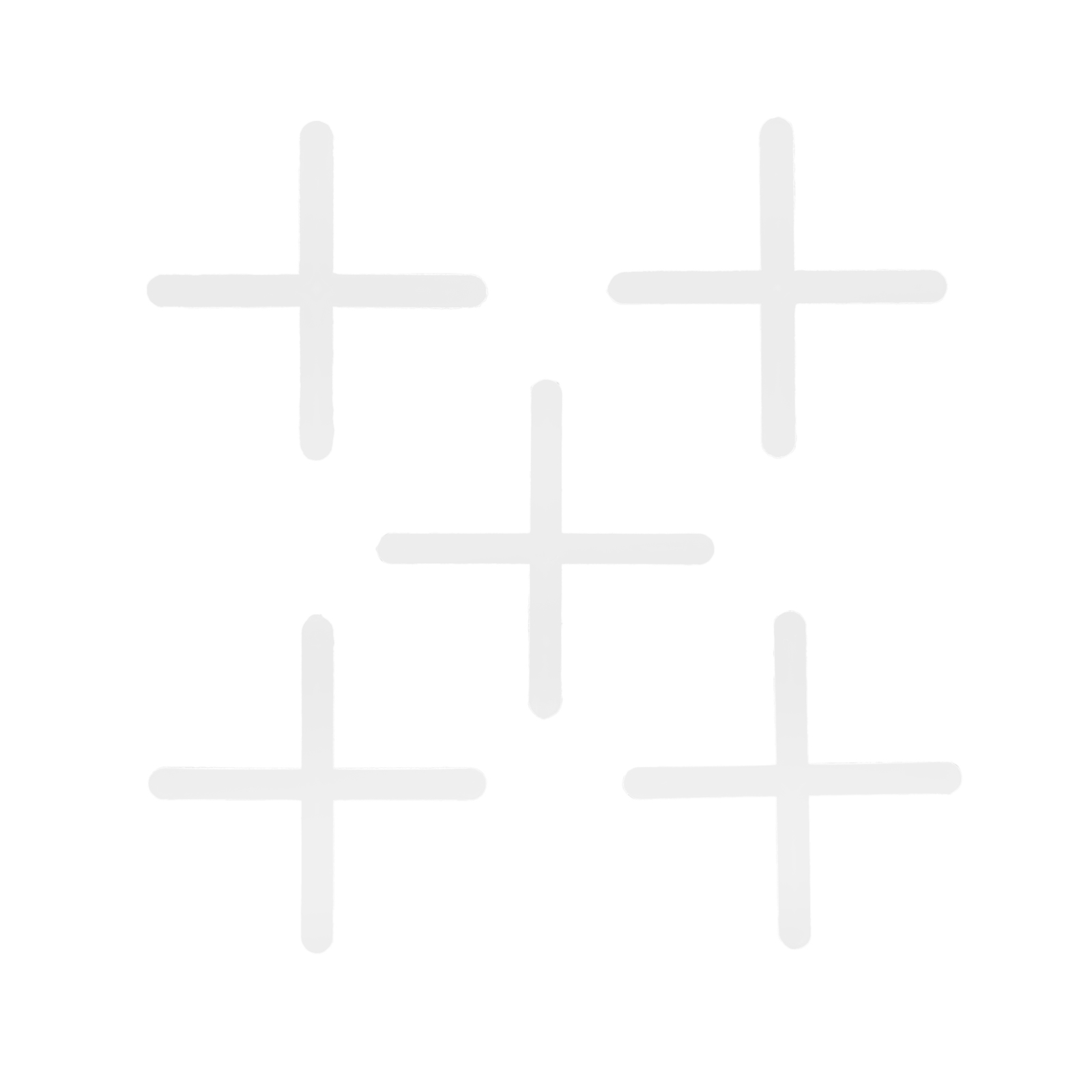 Крестики, 2.0 мм, для кладки плитки, 100 шт Matrix