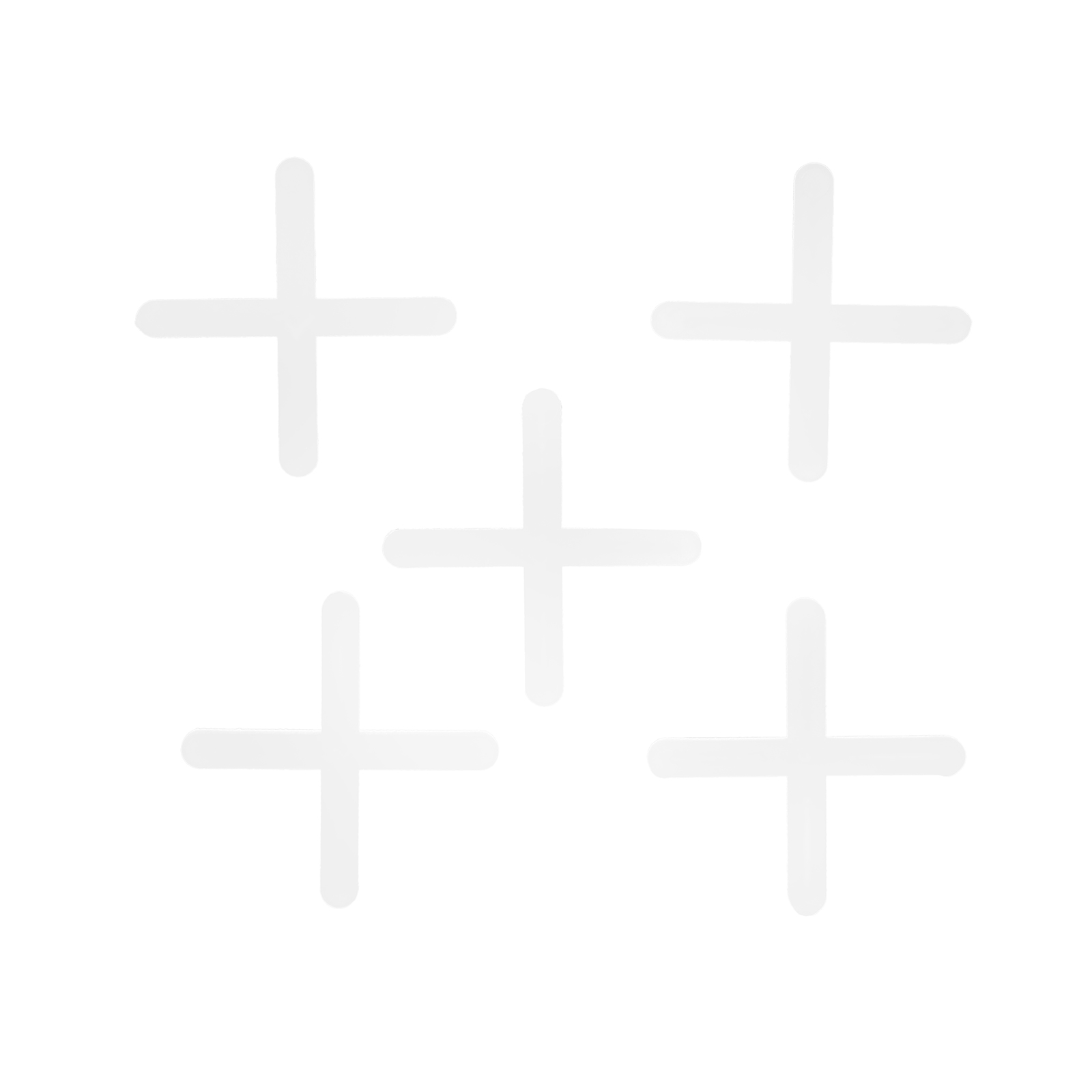 Крестики, 2.5 мм, для кладки плитки, 100 шт Matrix