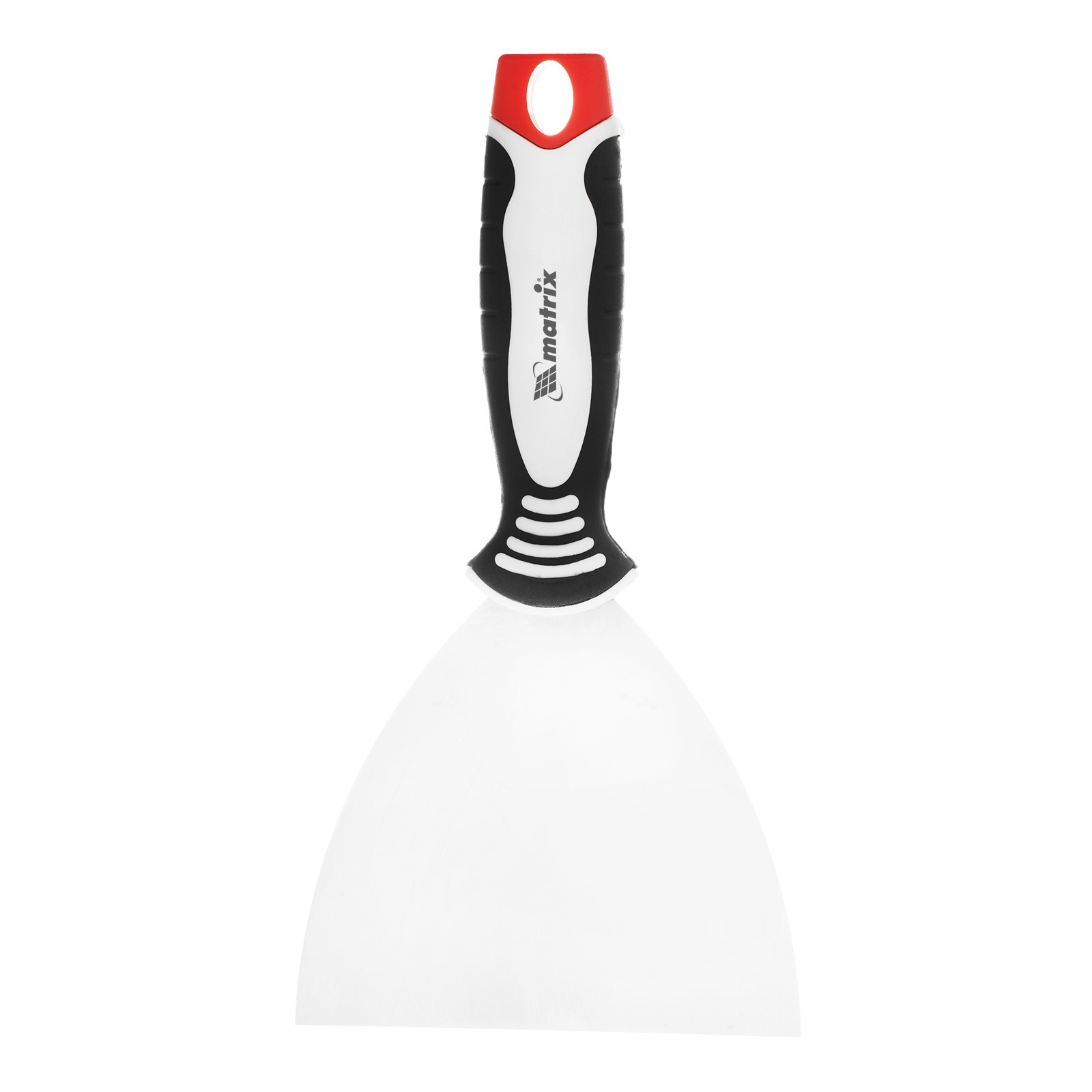 Шпательная лопатка из нержавеющей стали, 120 мм, трехкомпонентная ручка Matrix