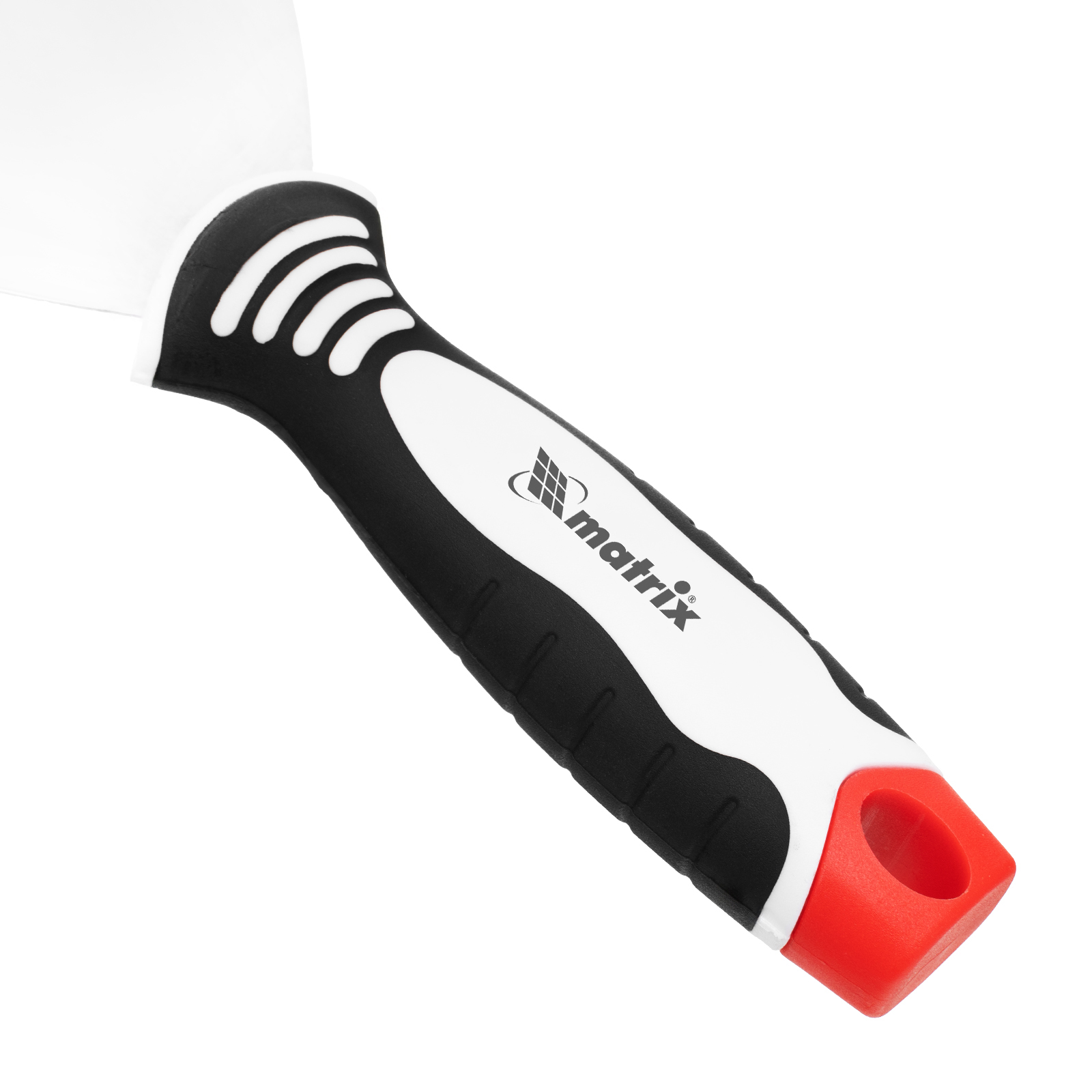 Шпательная лопатка из нержавеющей стали, 120 мм, трехкомпонентная ручка Matrix