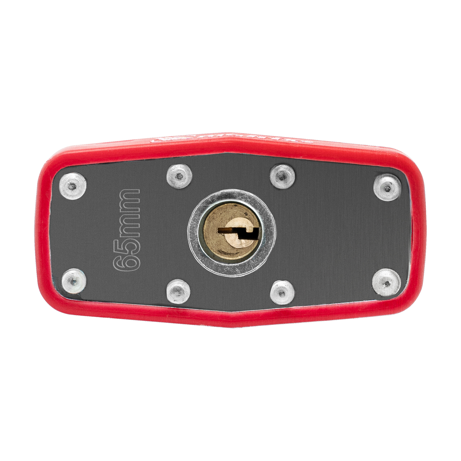 Замок навесной, 65 мм, удлиненная дужка Matrix