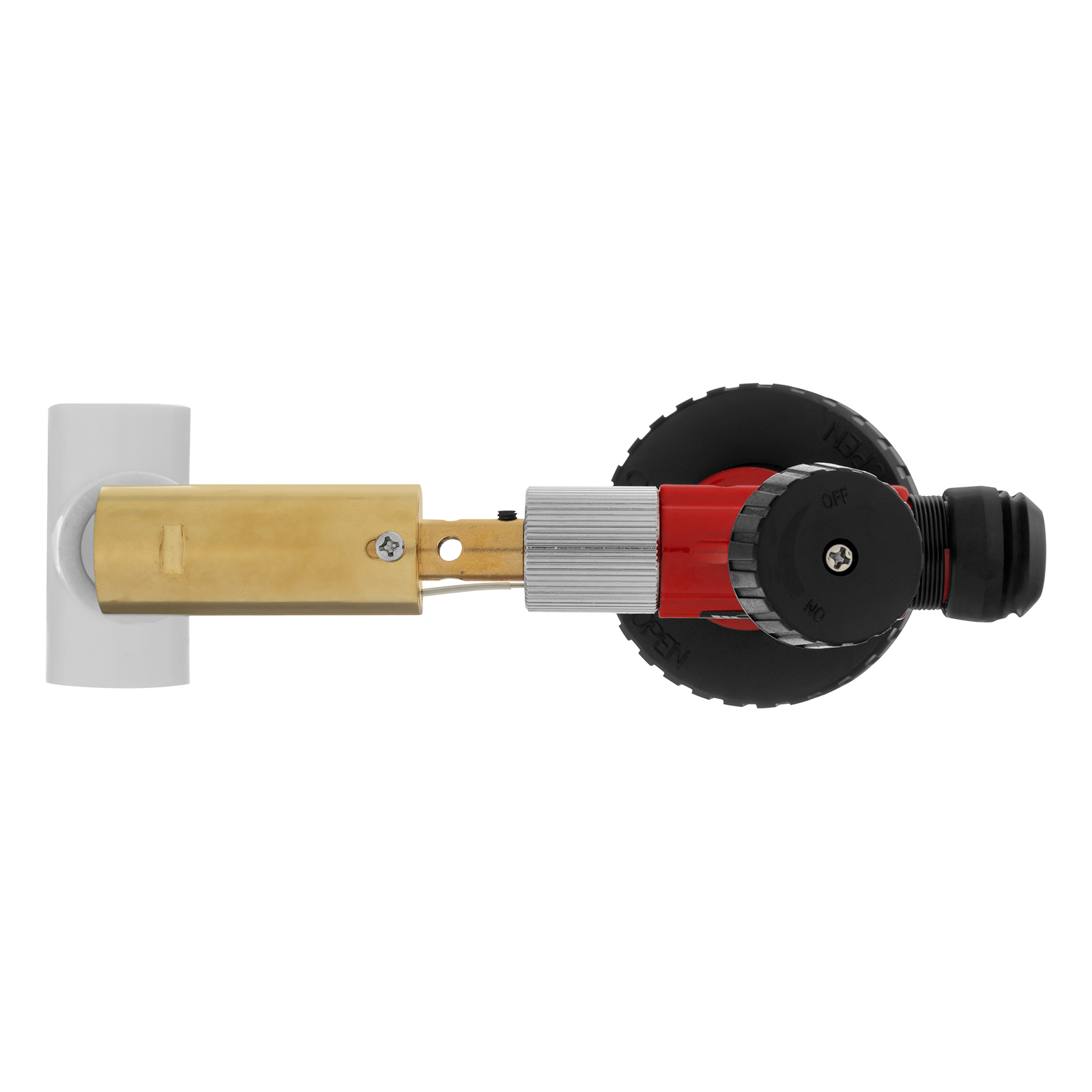 Профессиональная горелка на газовый баллон, пьезоподжиг, металлический корпус Matrix