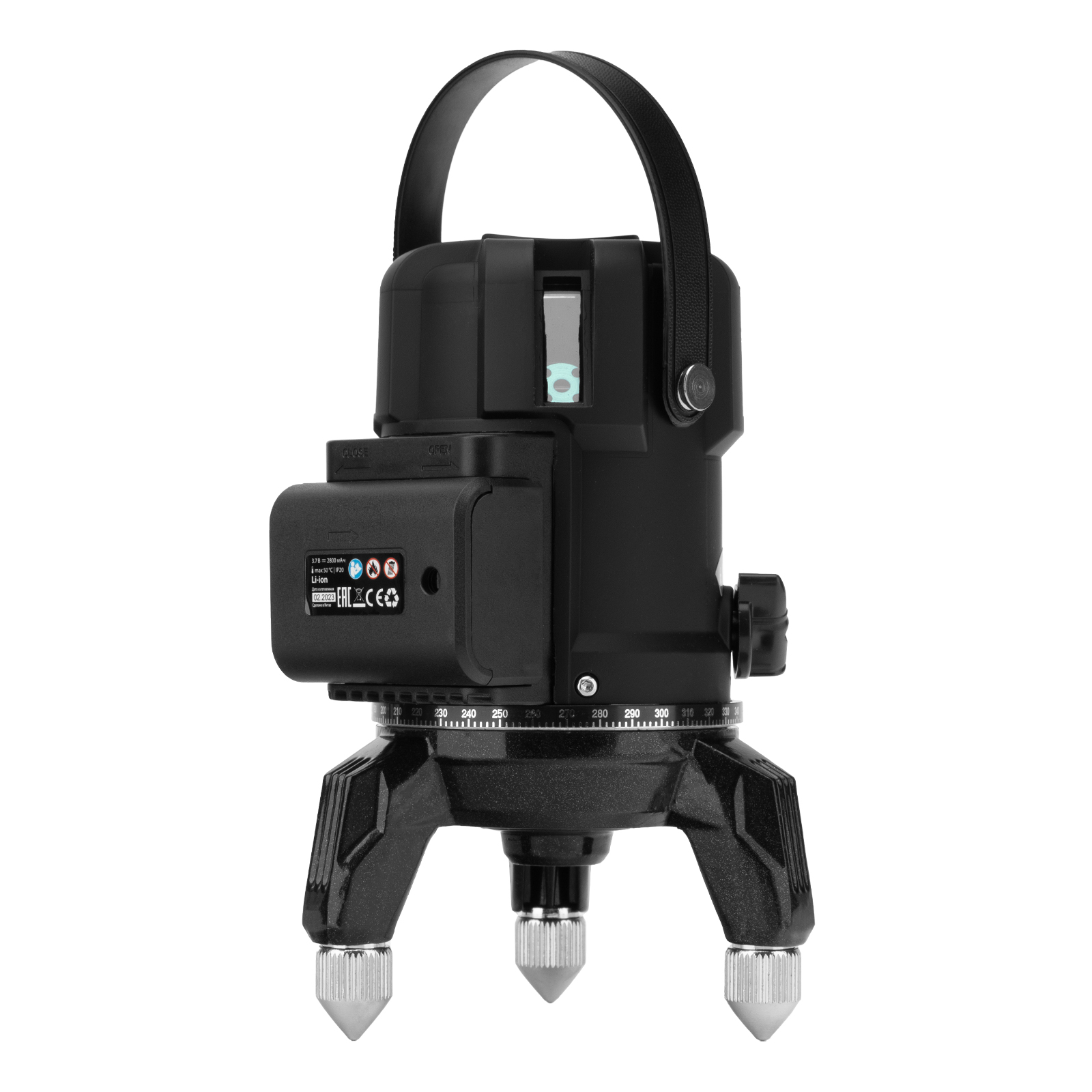 Лазерный уровень ML 06 Green, 30 м, 520 нм, аккумулятор Li 2800 мАч, резьба 5/8" Matrix