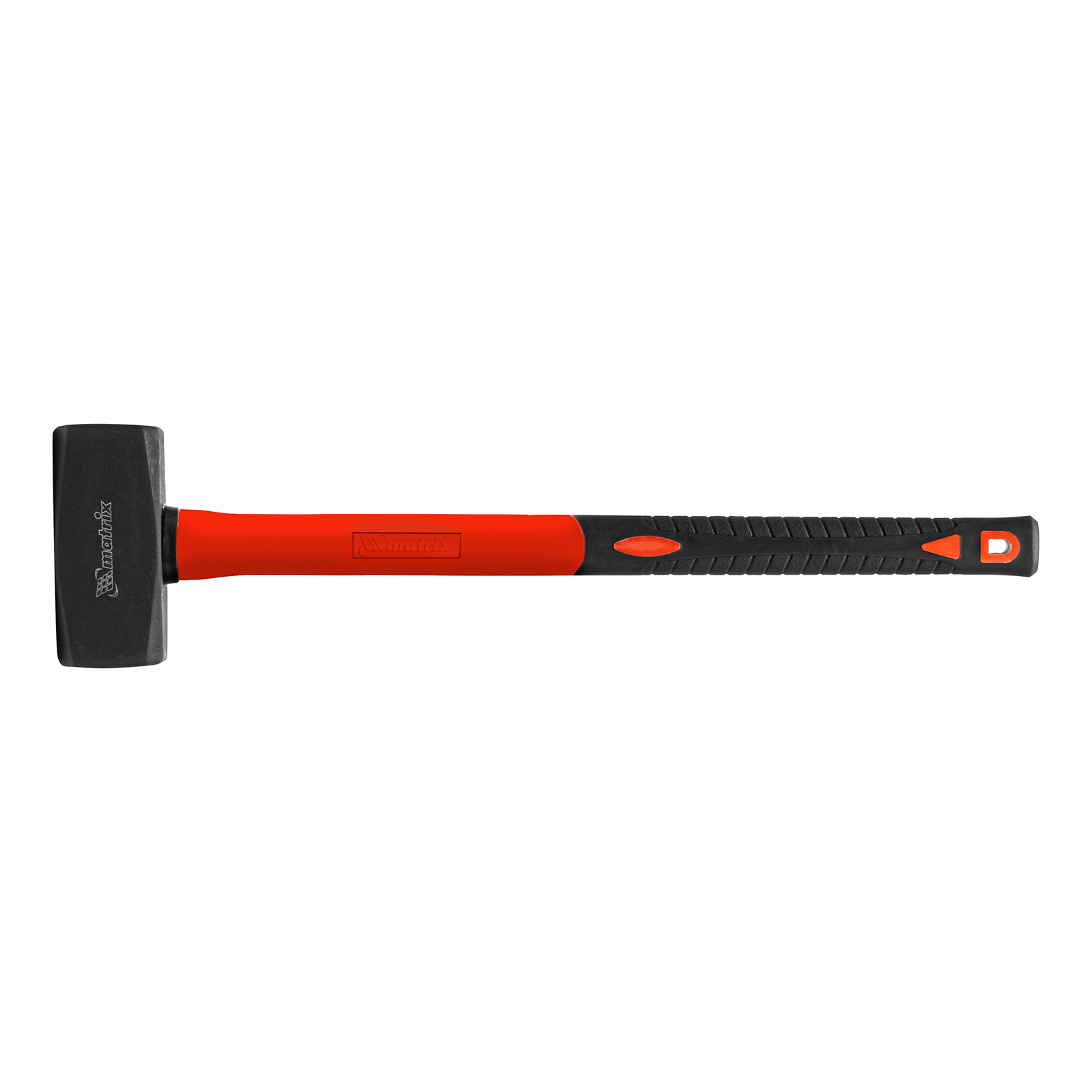Кувалда 4 кг, фибергласовая обрезиненная рукоятка 600 мм Matrix