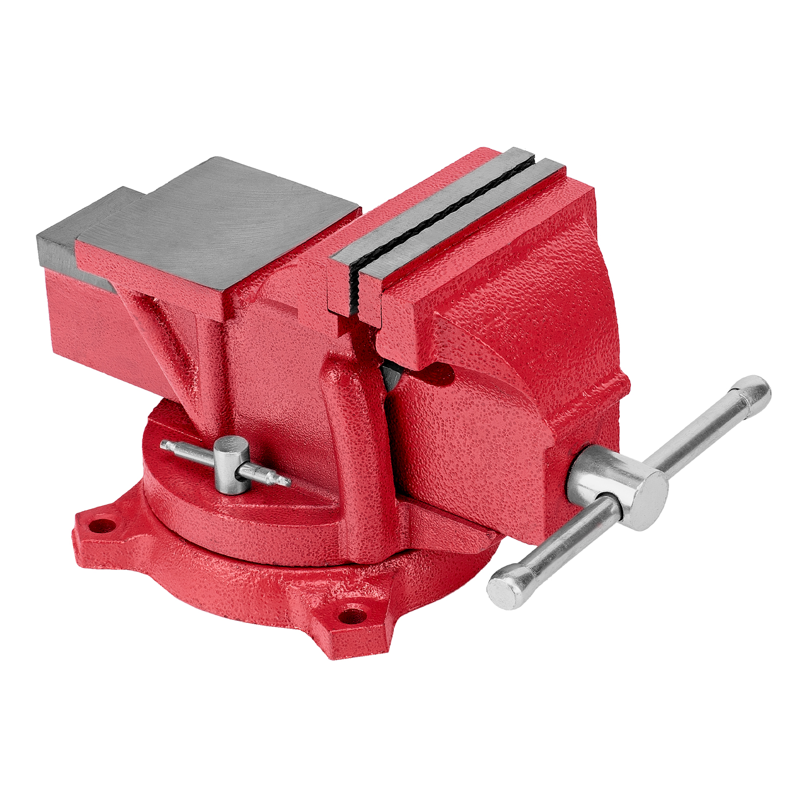 Тиски слесарные, 100 мм, поворотные, с наковальней Matrix