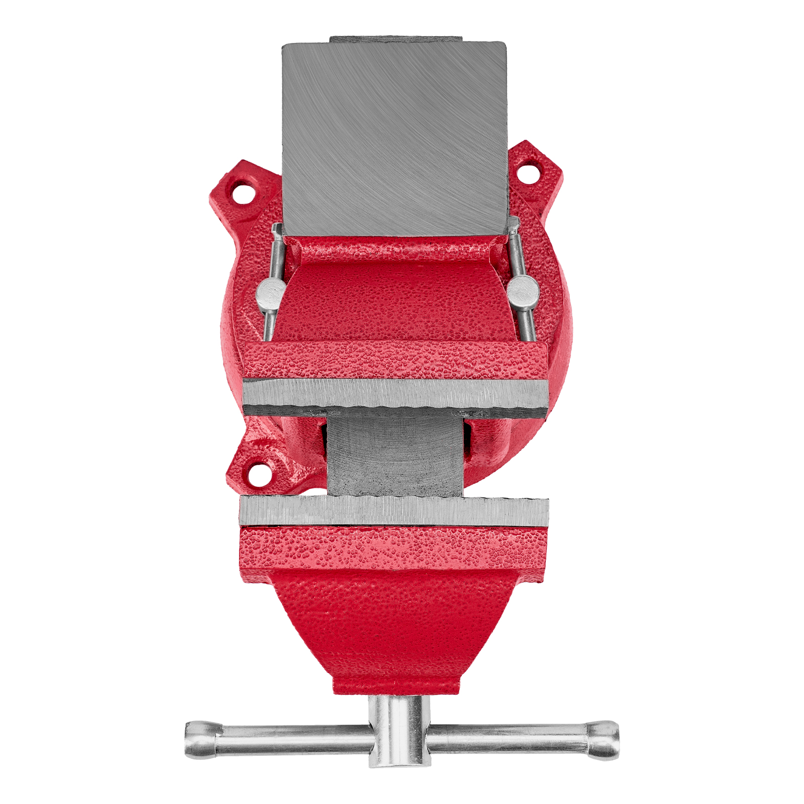 Тиски слесарные, 100 мм, поворотные, с наковальней Matrix