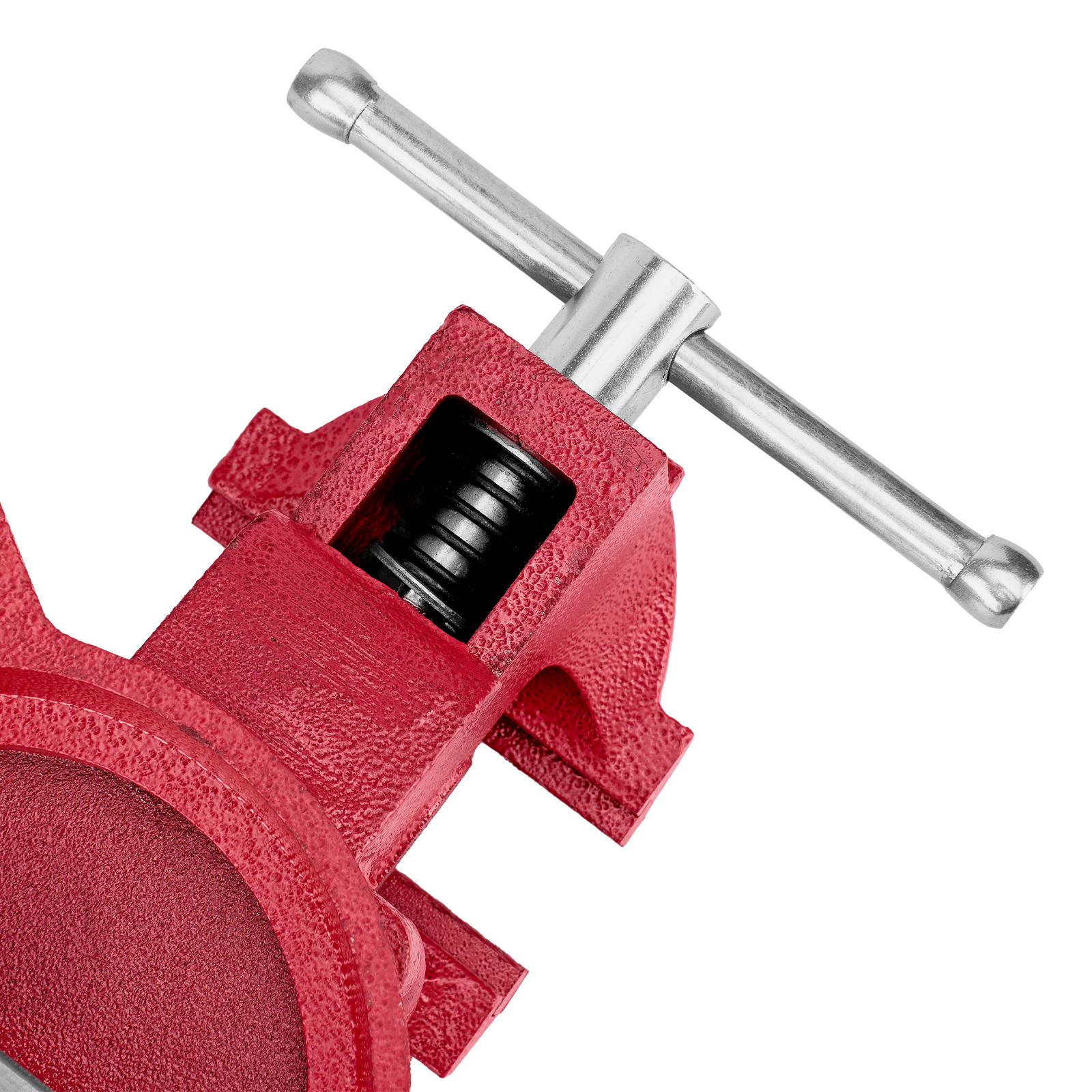 Тиски слесарные, 100 мм, поворотные, с наковальней Matrix