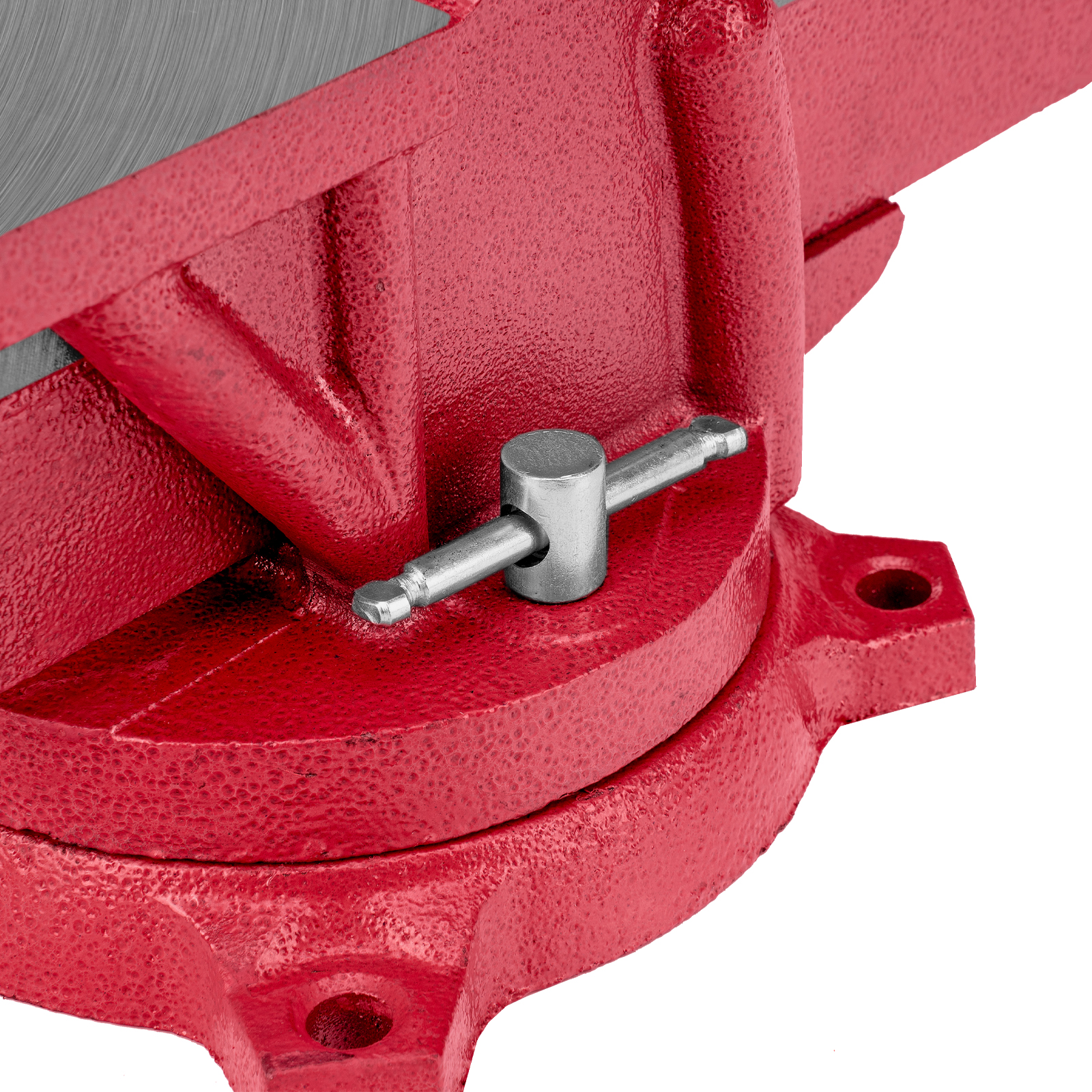 Тиски слесарные, 100 мм, поворотные, с наковальней Matrix