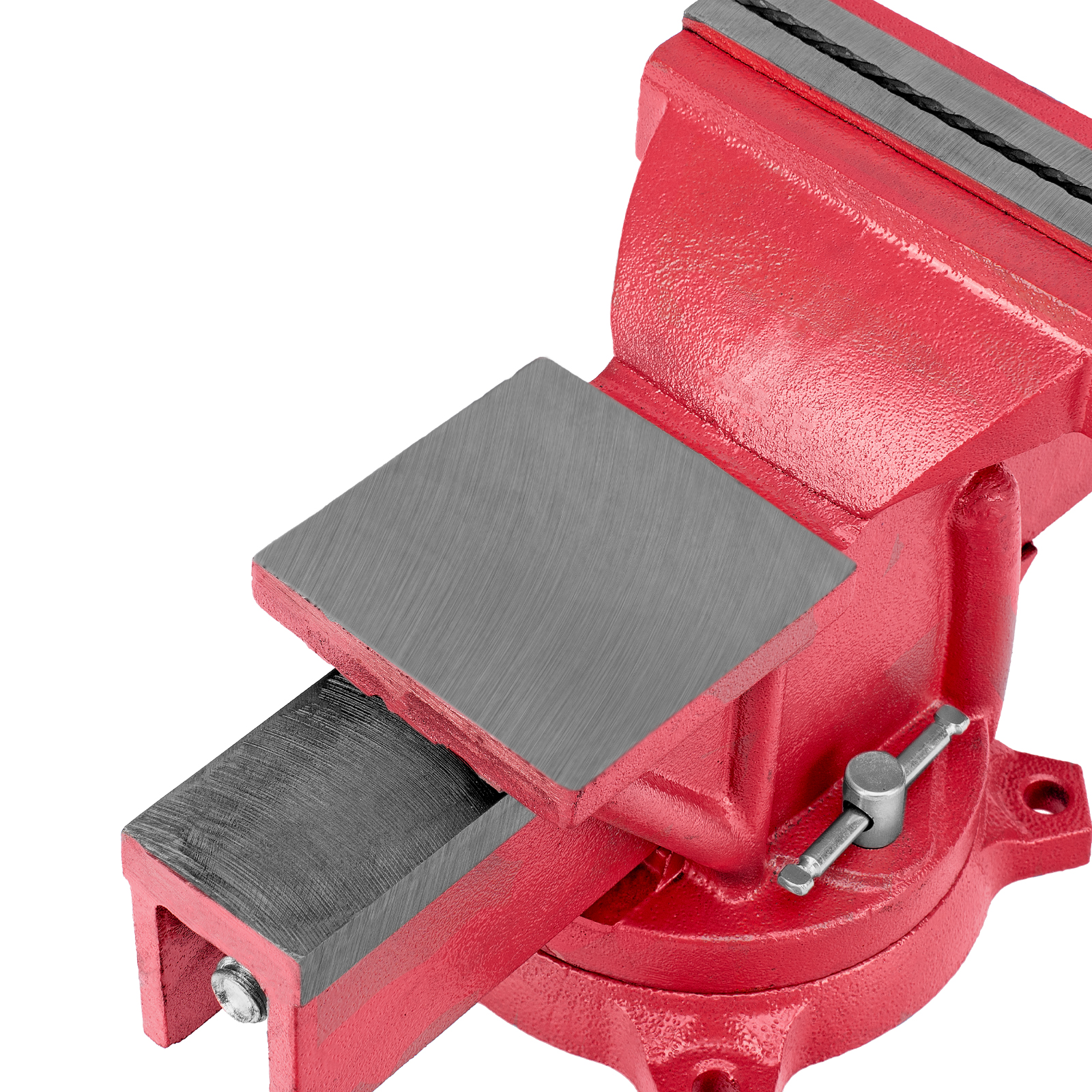 Тиски слесарные, 125 мм, поворотные, с наковальней Matrix