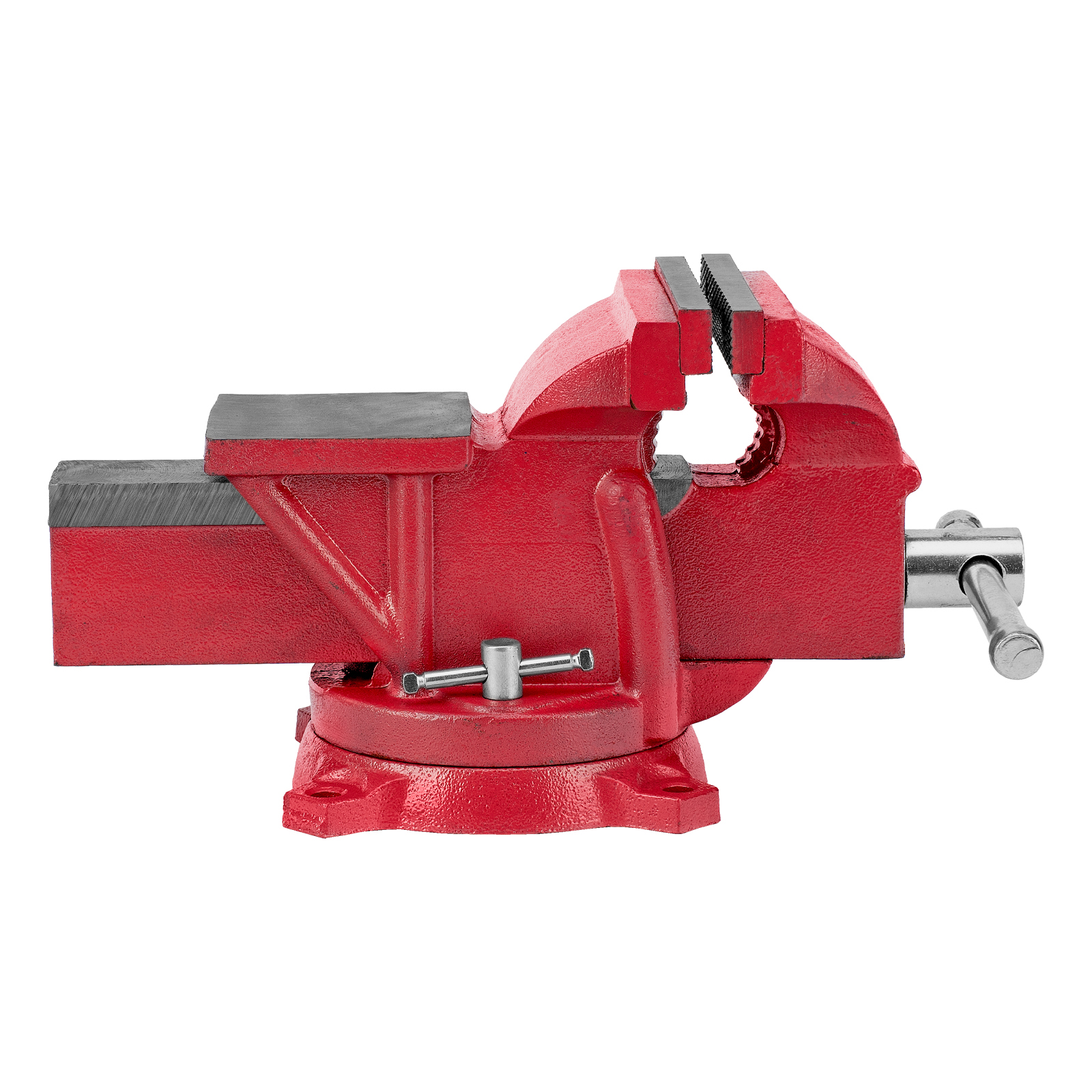 Тиски слесарные, 125 мм, поворотные, с наковальней Matrix