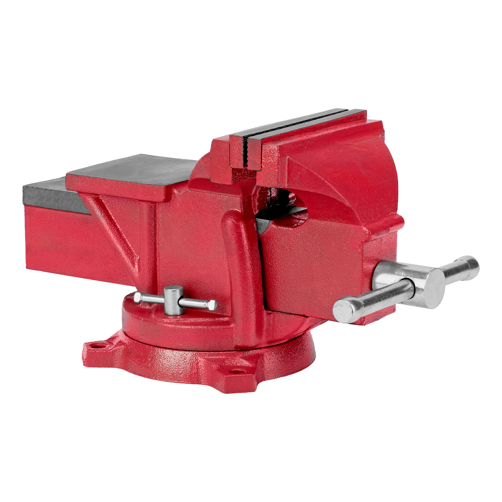 Тиски слесарные, 125 мм, поворотные, с наковальней Matrix