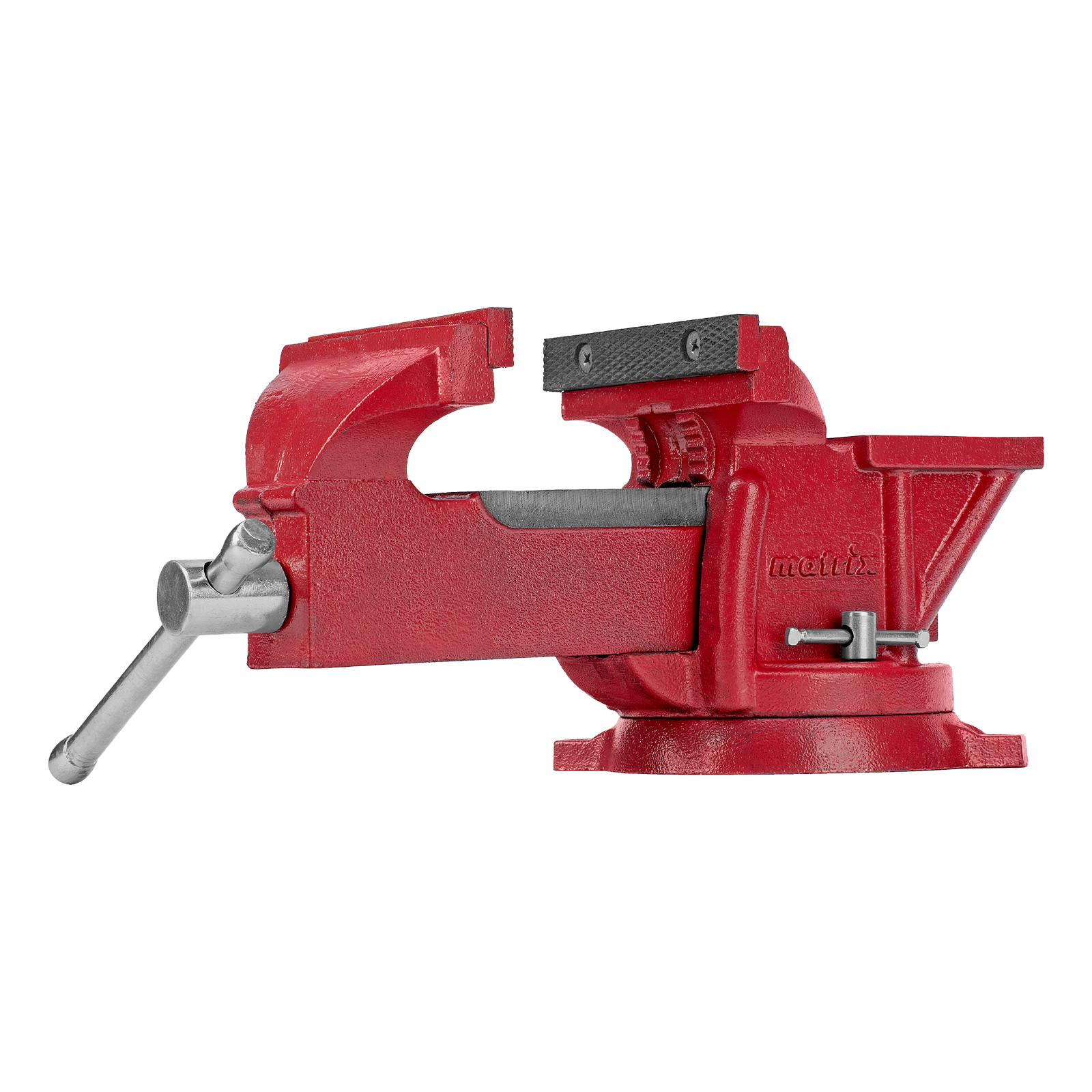 Тиски слесарные, 125 мм, поворотные, с наковальней Matrix