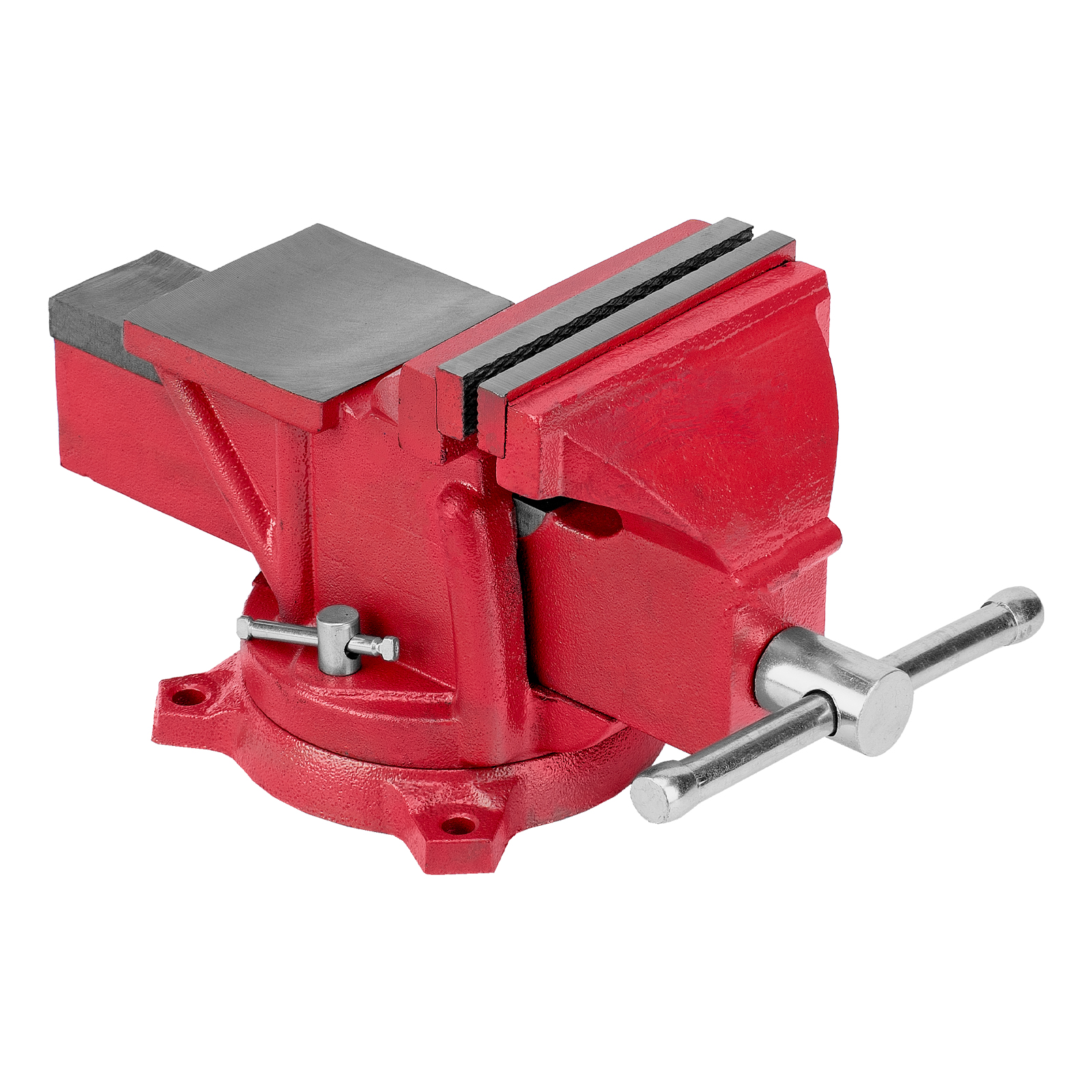 Тиски слесарные, 125 мм, поворотные, с наковальней Matrix