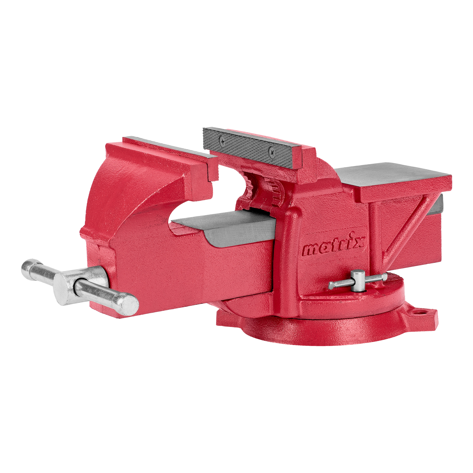 Тиски слесарные, 150 мм, поворотные, с наковальней Matrix