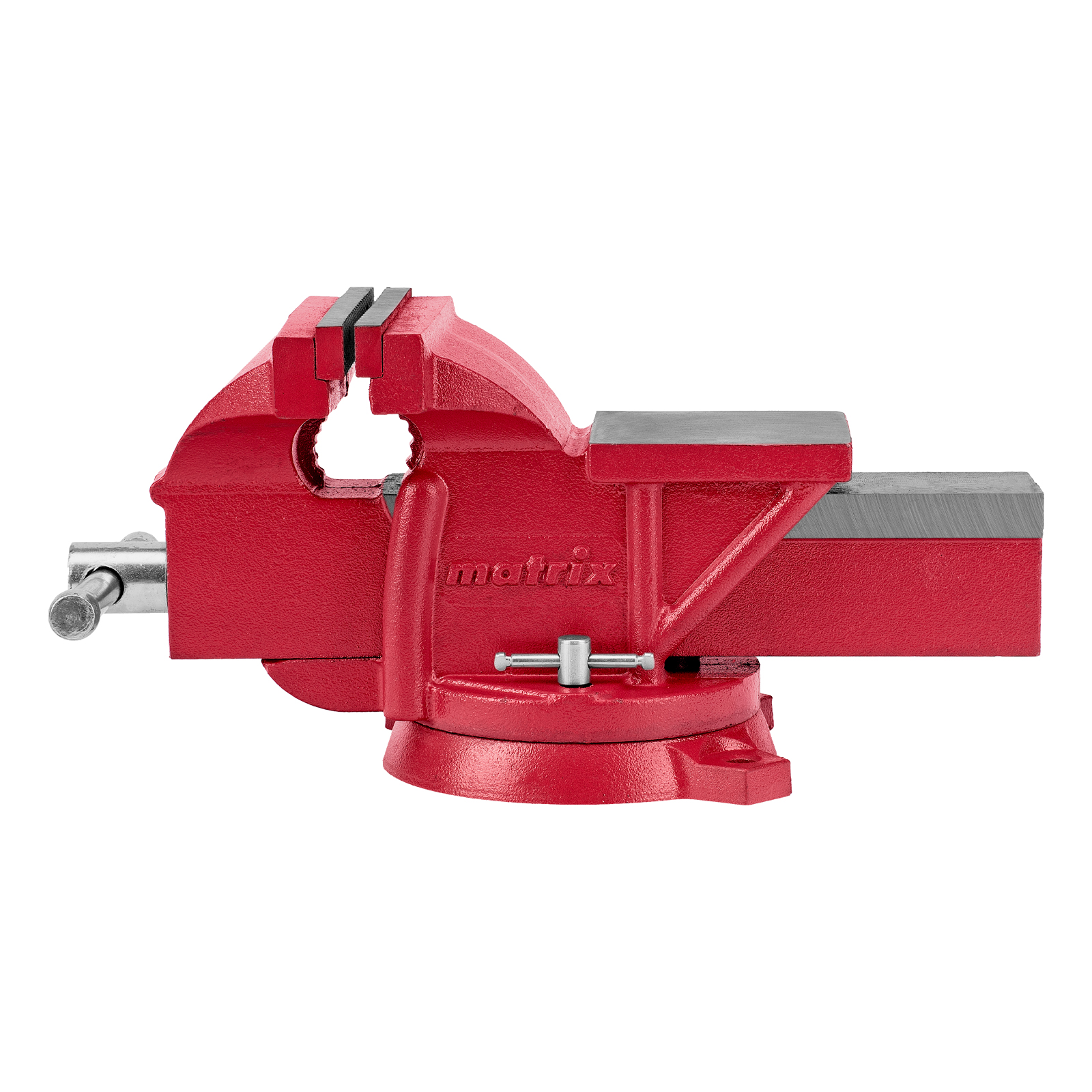 Тиски слесарные, 150 мм, поворотные, с наковальней Matrix