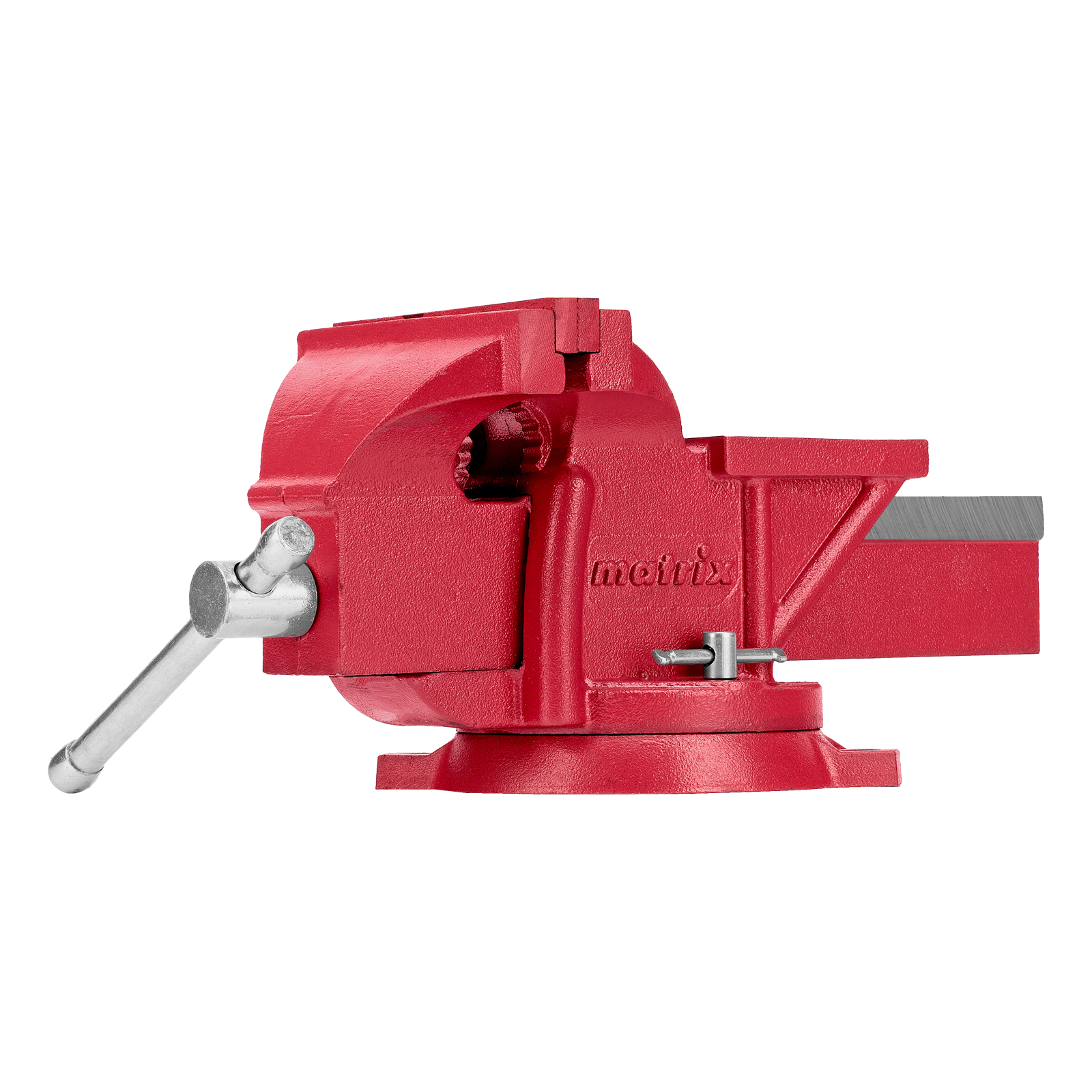 Тиски слесарные, 150 мм, поворотные, с наковальней Matrix
