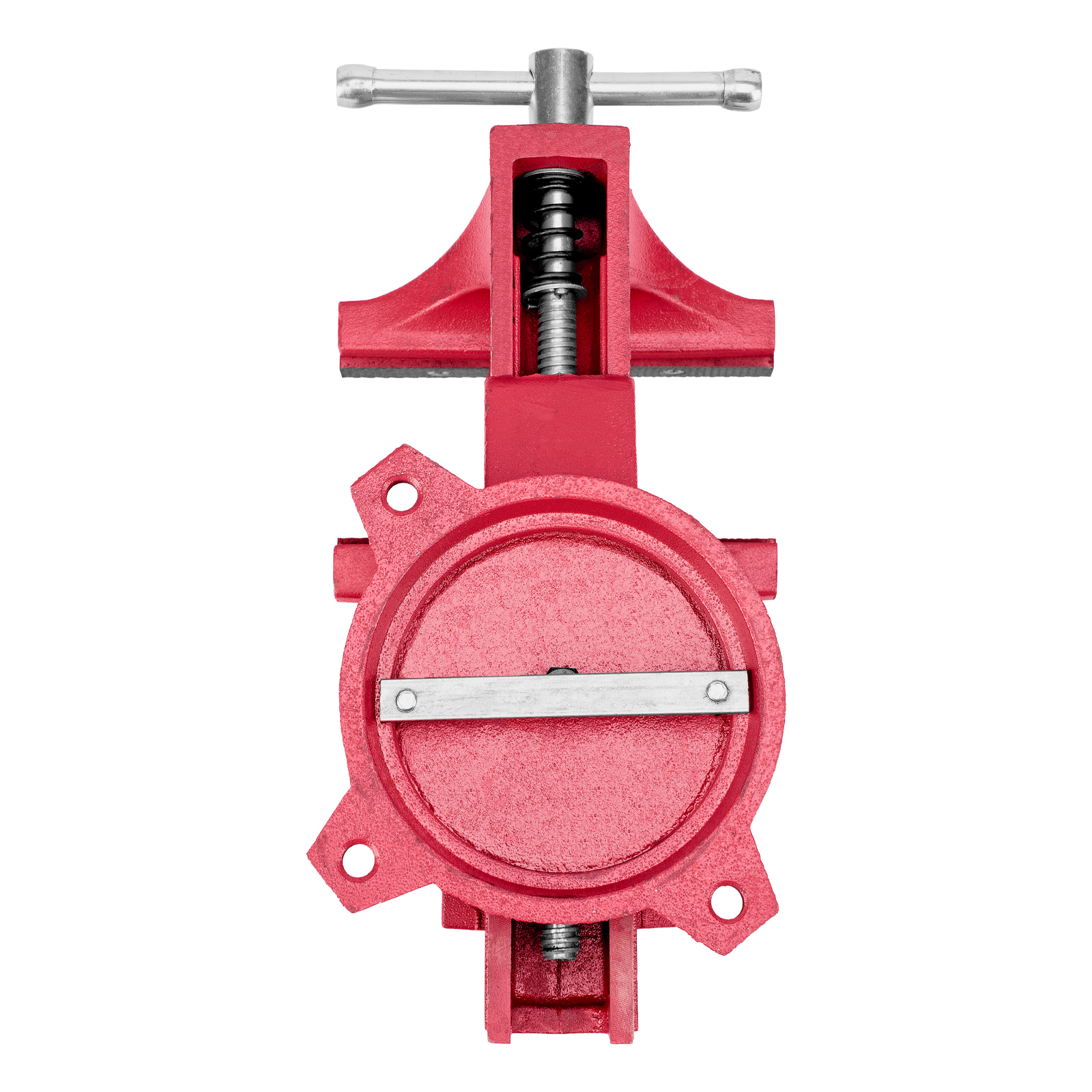 Тиски слесарные, 200 мм, поворотные, с наковальней Matrix