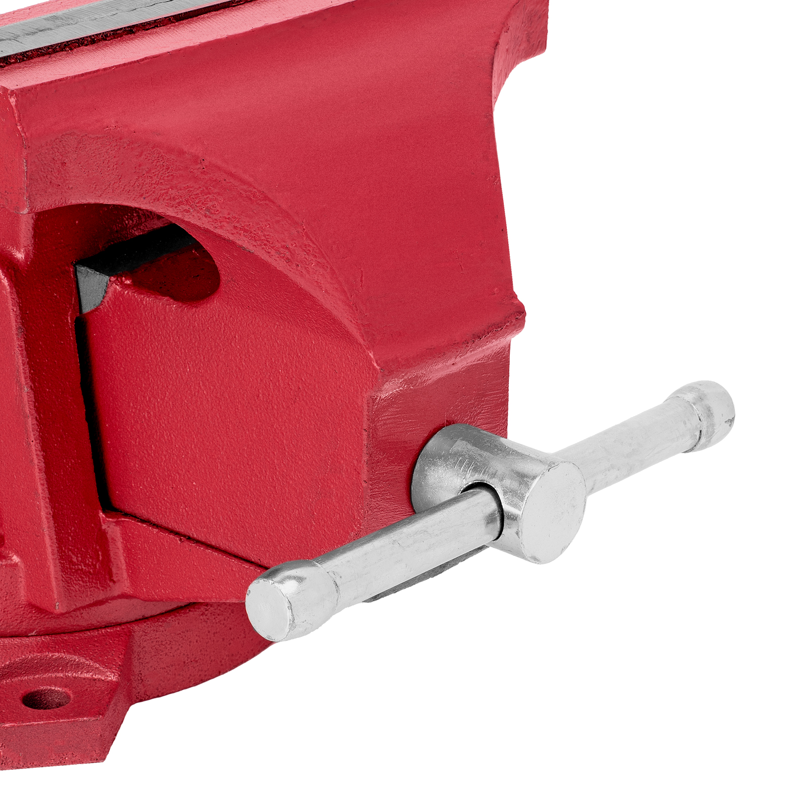 Тиски слесарные, 200 мм, поворотные, с наковальней Matrix