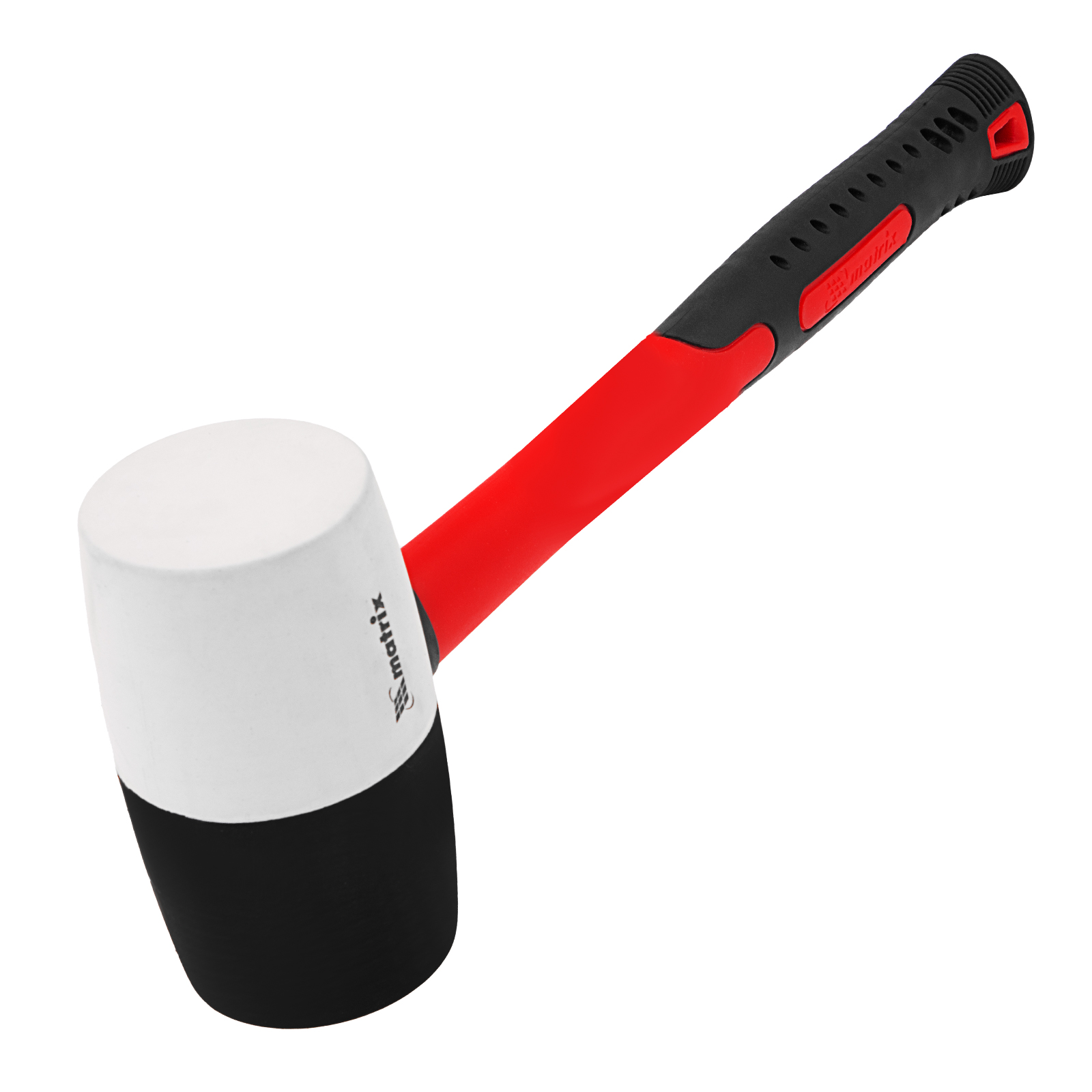 Киянка резиновая, 910 г, черно-белая резина, фибергласовая рукоятка Matrix