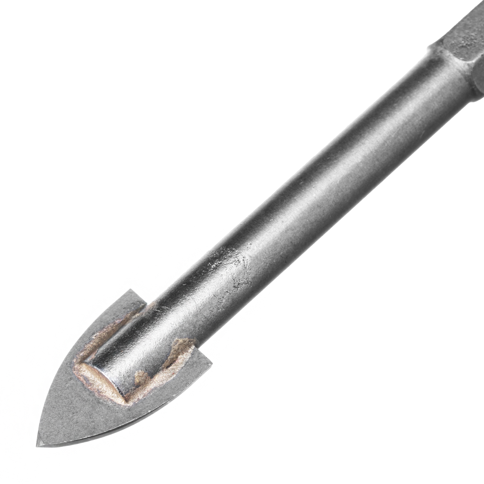 Сверло по керамической плитке и стеклу, 10 мм, шестигранный хвостовик Matrix