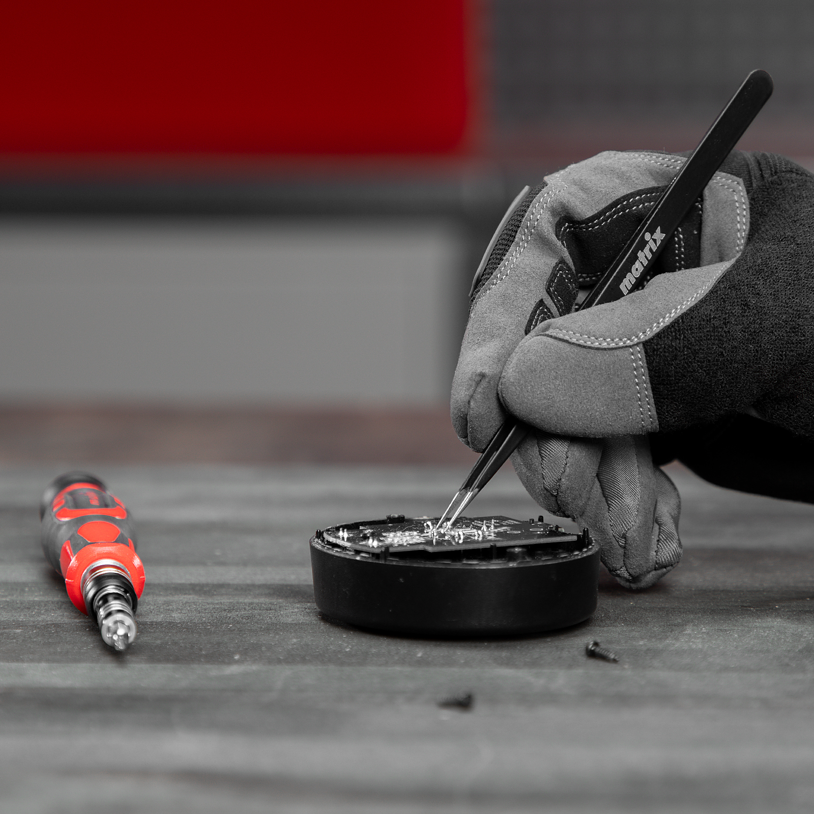 Набор для точных работ 107 в 1, универсальный, сталь CrV Matrix