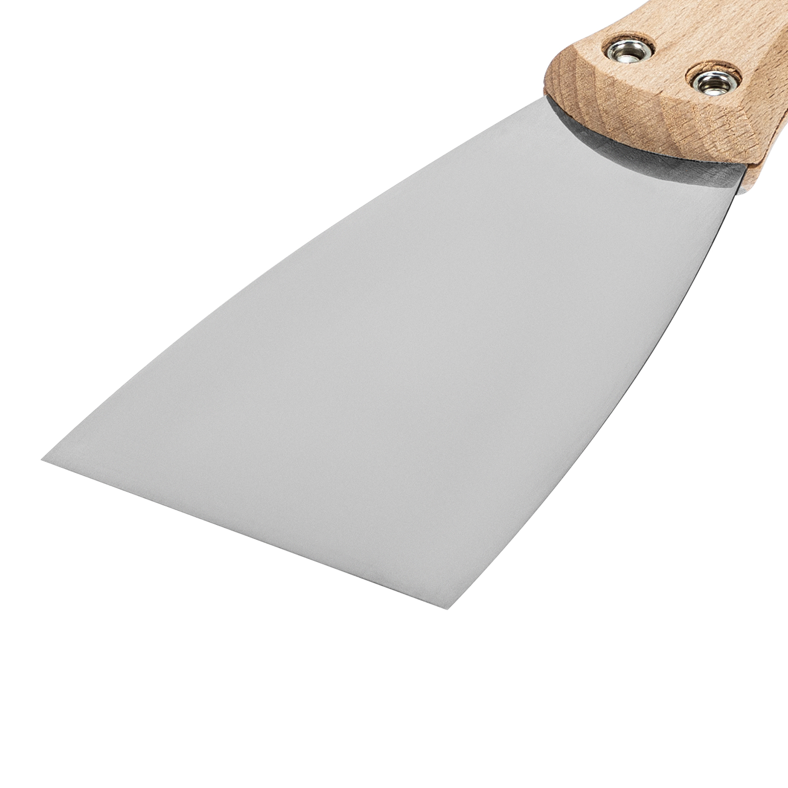 Шпательная лопатка из нержавеющей стали, 60 мм, буковая рукоятка, EFP Matrix