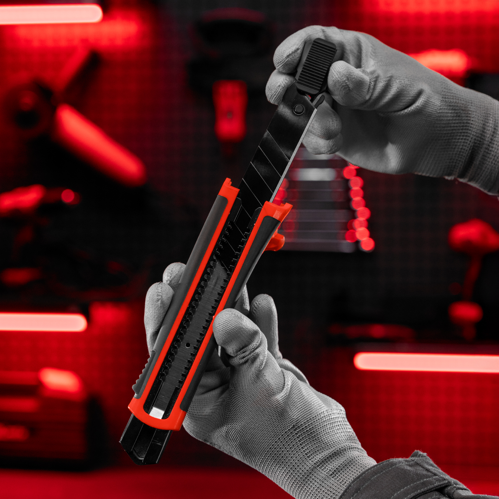 Лезвия, 25 мм, сталь SK5, black, 10 шт Matrix